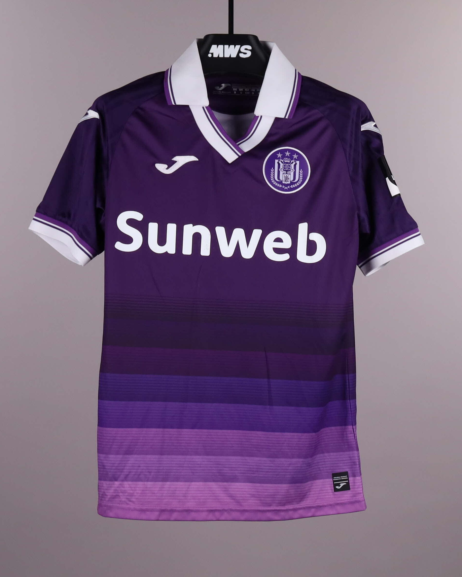 Yari Verschaeren RSC Anderlecht shirt