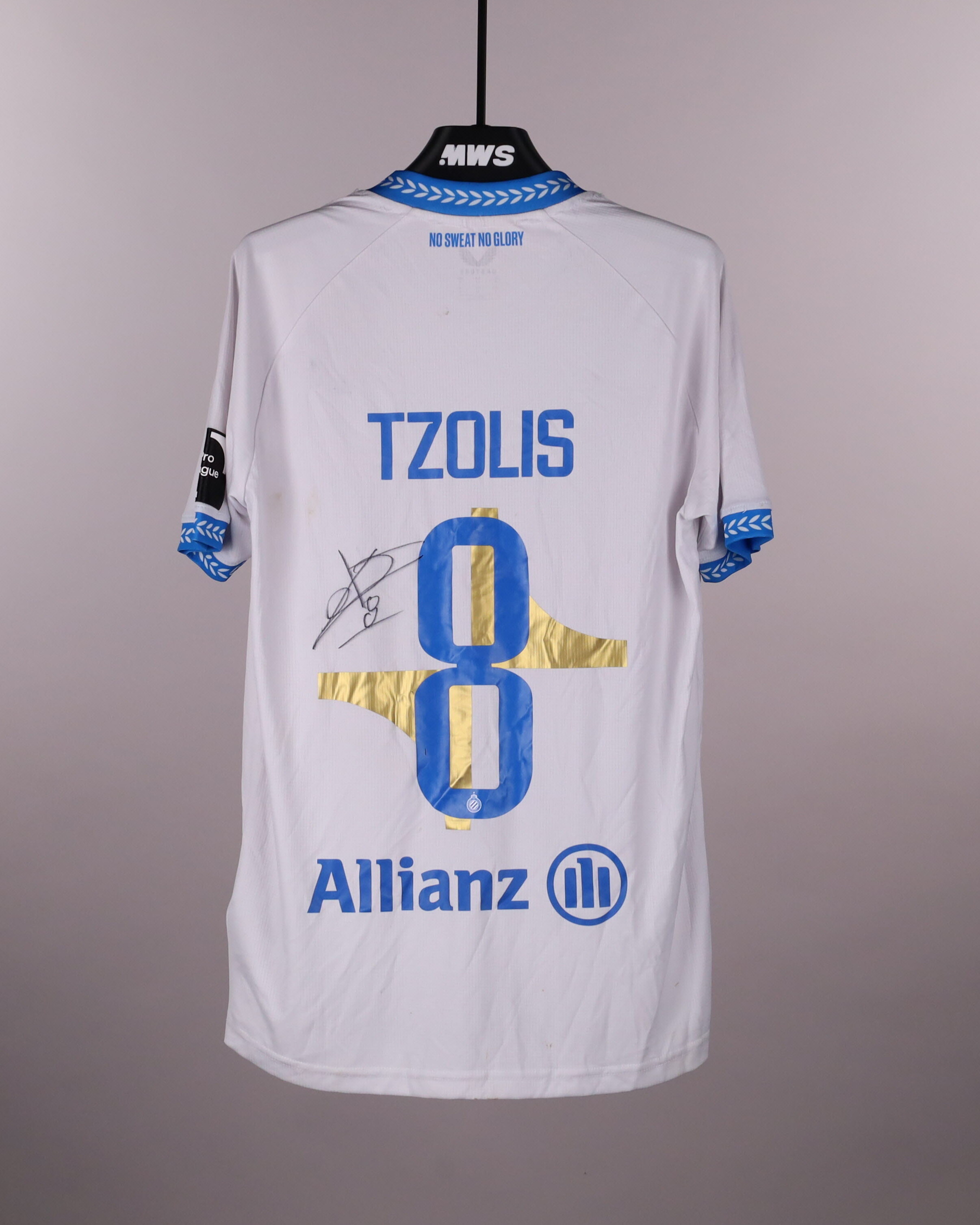 Christos Tzolis | KV Mechelen - Club Brugge | MatchWornShirt