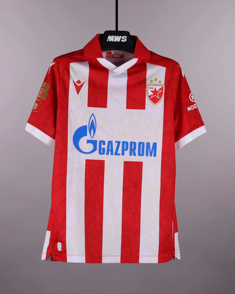 来自FK Crvena zvezda的Vasilije Subotic球衣