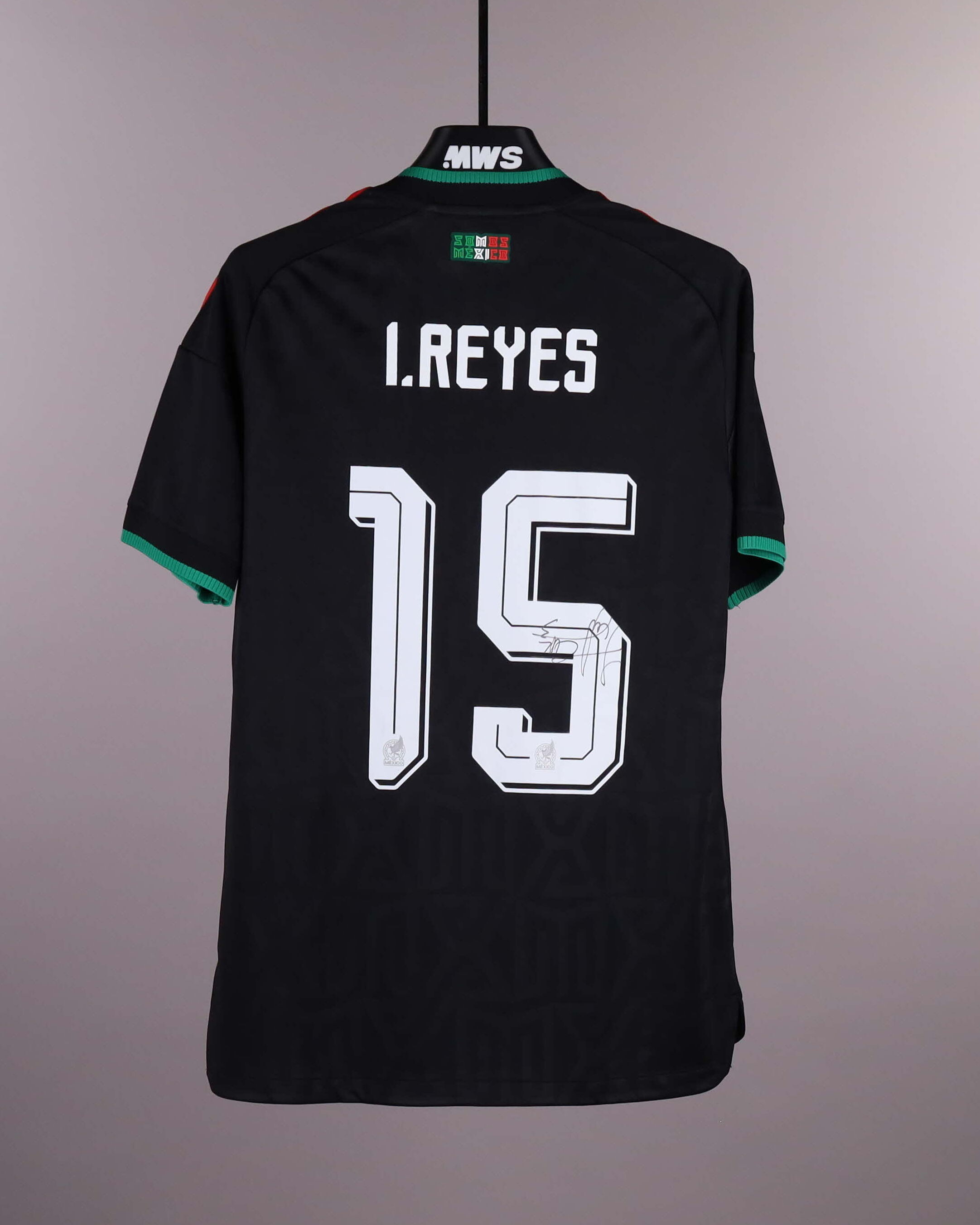 Israel Reyes | Mexico - Ghana | MatchWornShirt