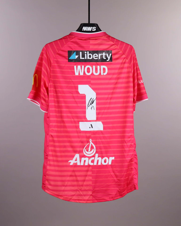 Michael Woud Auckland FC camisa.