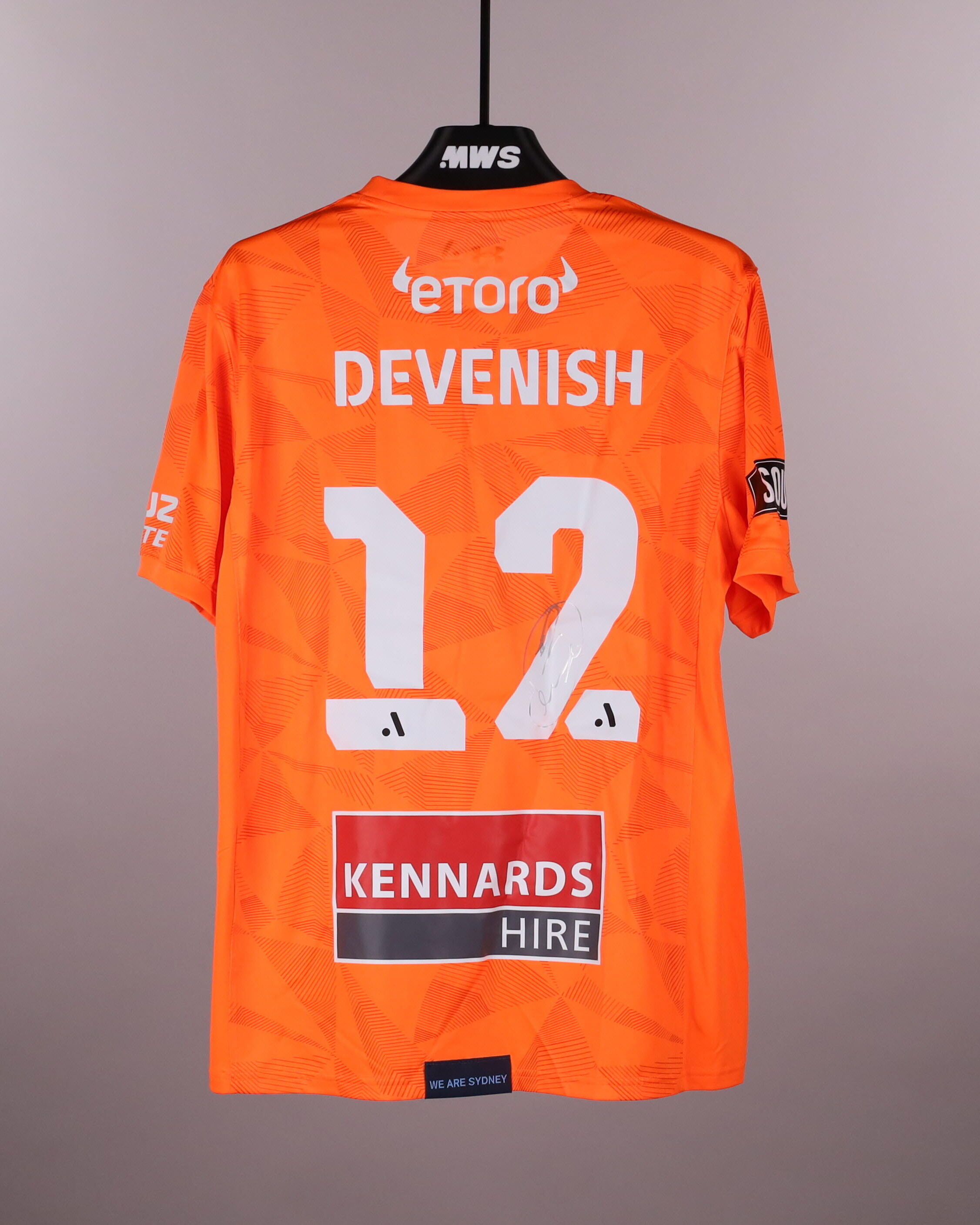 Official Sydney FC Soccer Game-Worn Jerseys Auctions - MatchWornShirt