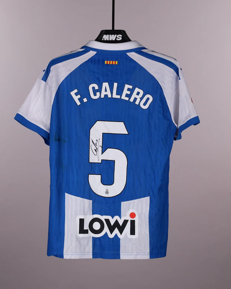 Fernando Calero RCD Espanyol De Barcelona jersey