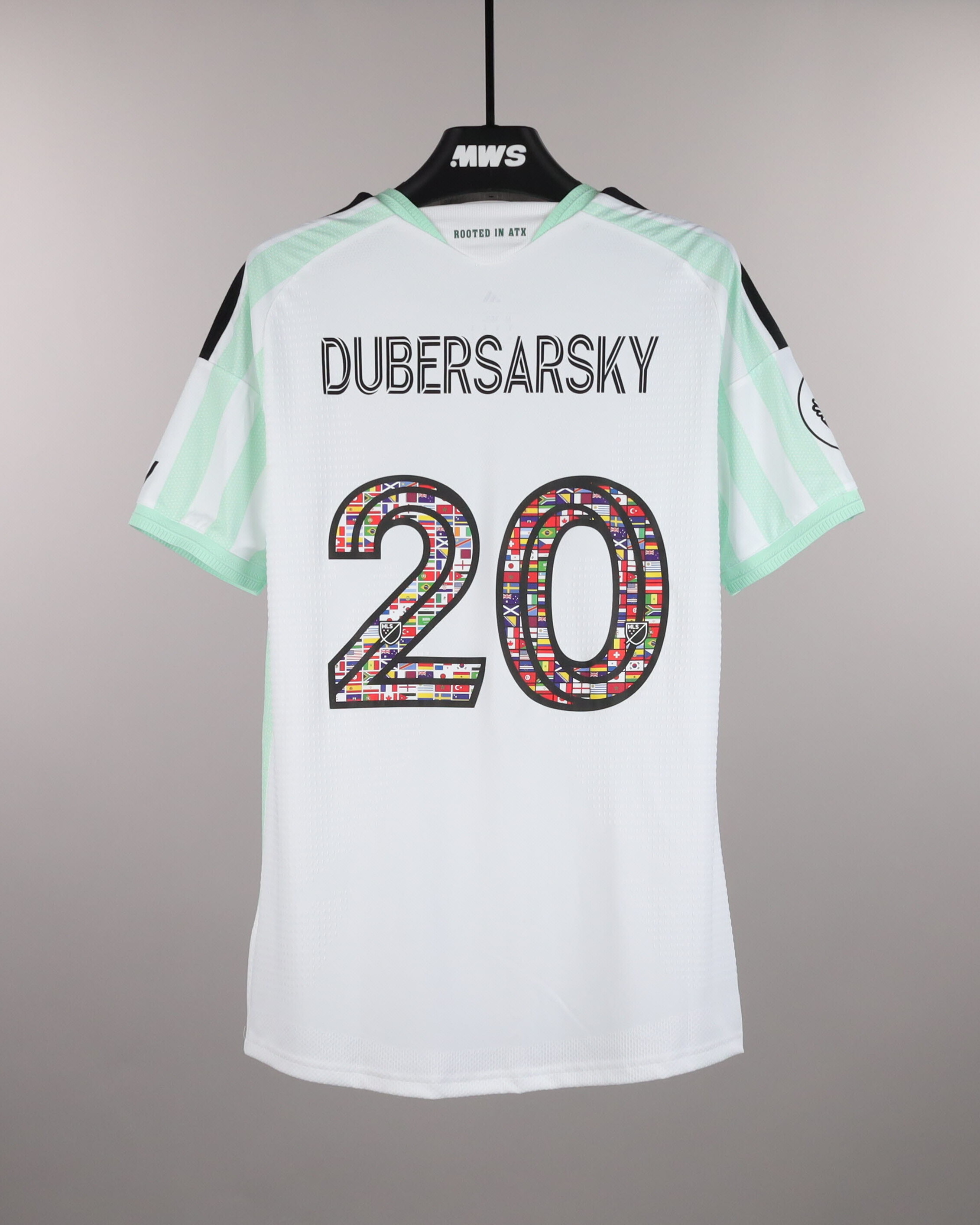 Nicolás Dubersarsky Austin FC jersey