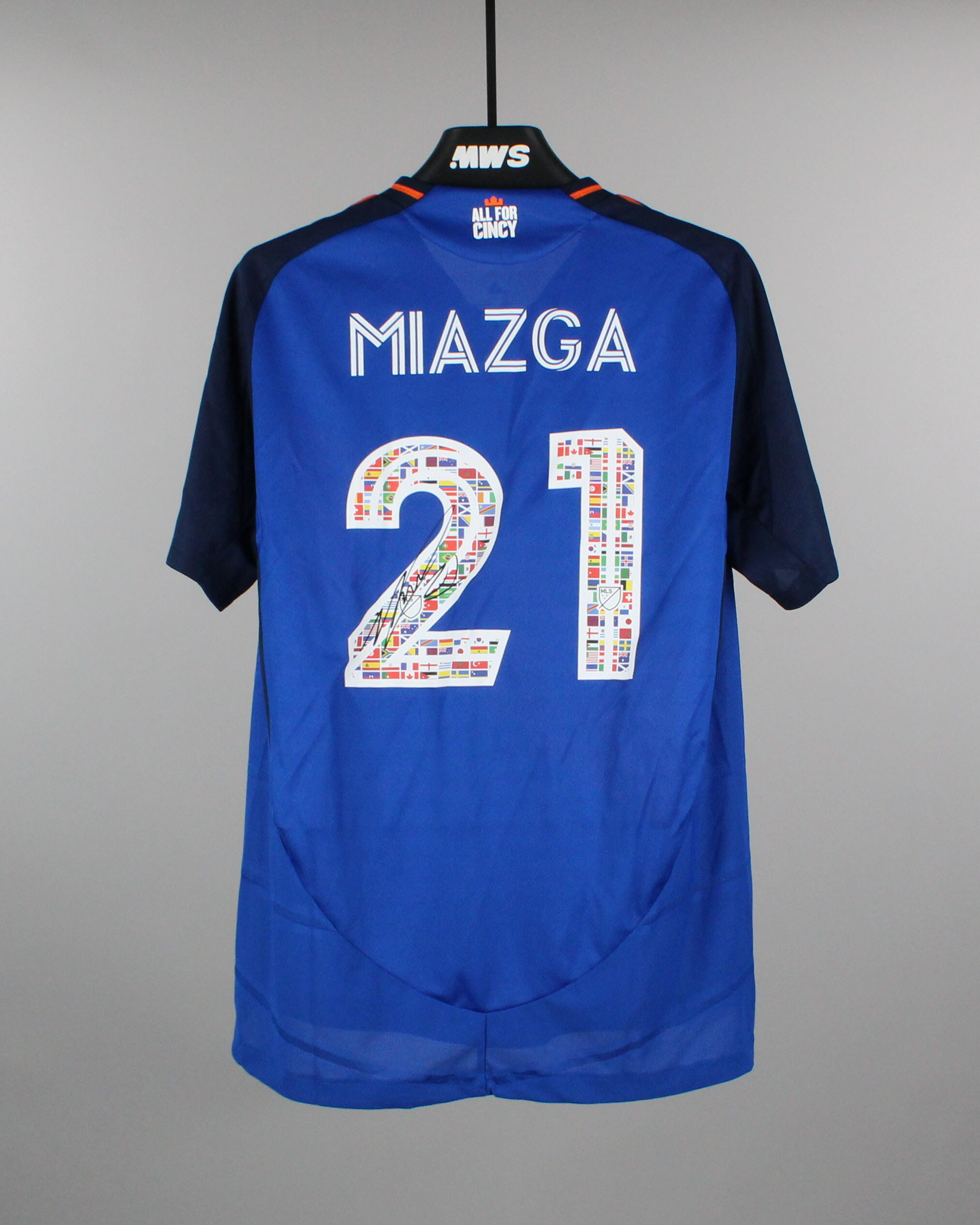 Matt Miazga | Cincinnati - Orlando City | MatchWornShirt
