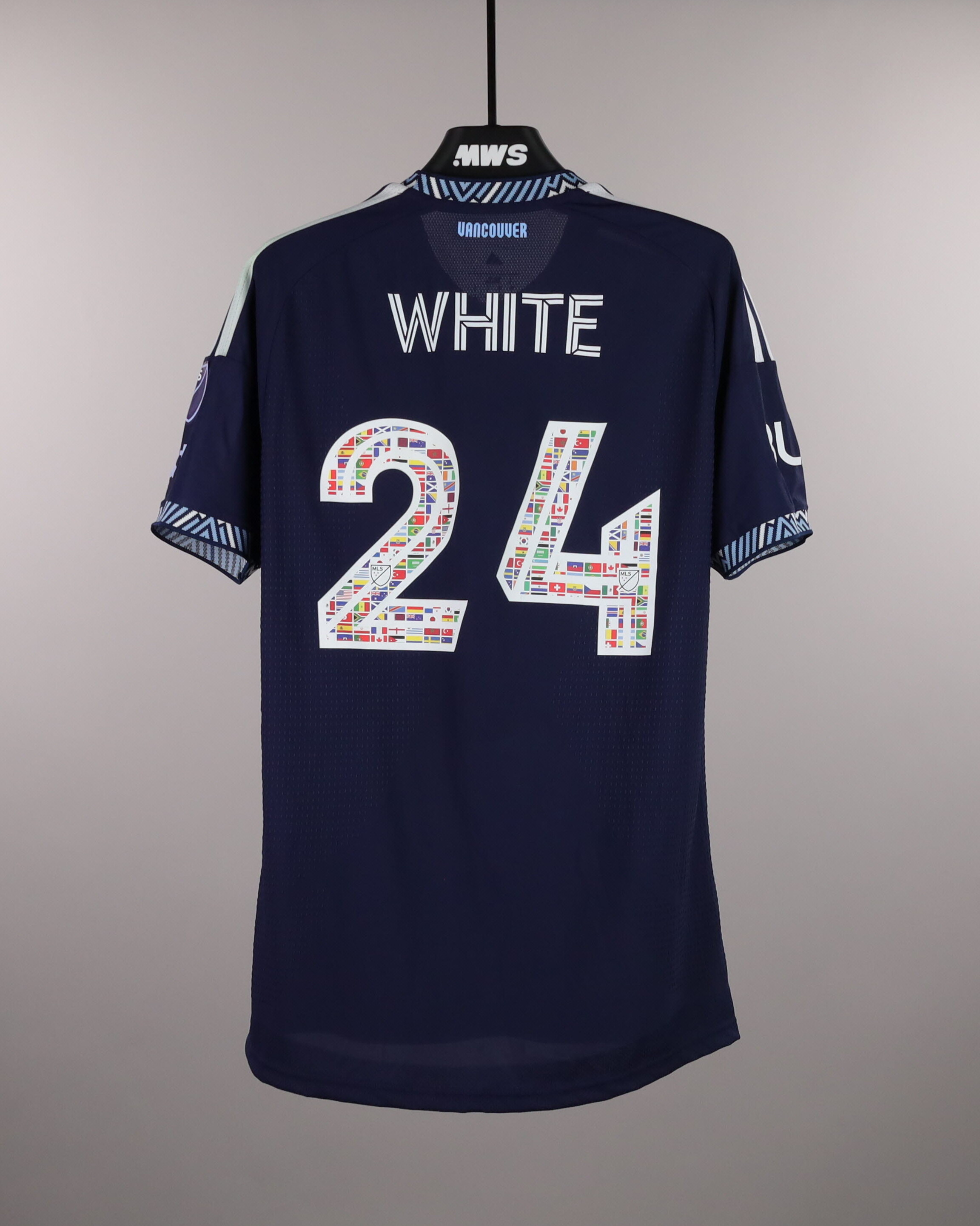 Brian White | San Diego FC - Vancouver Whitecaps FC | MatchWornShirt