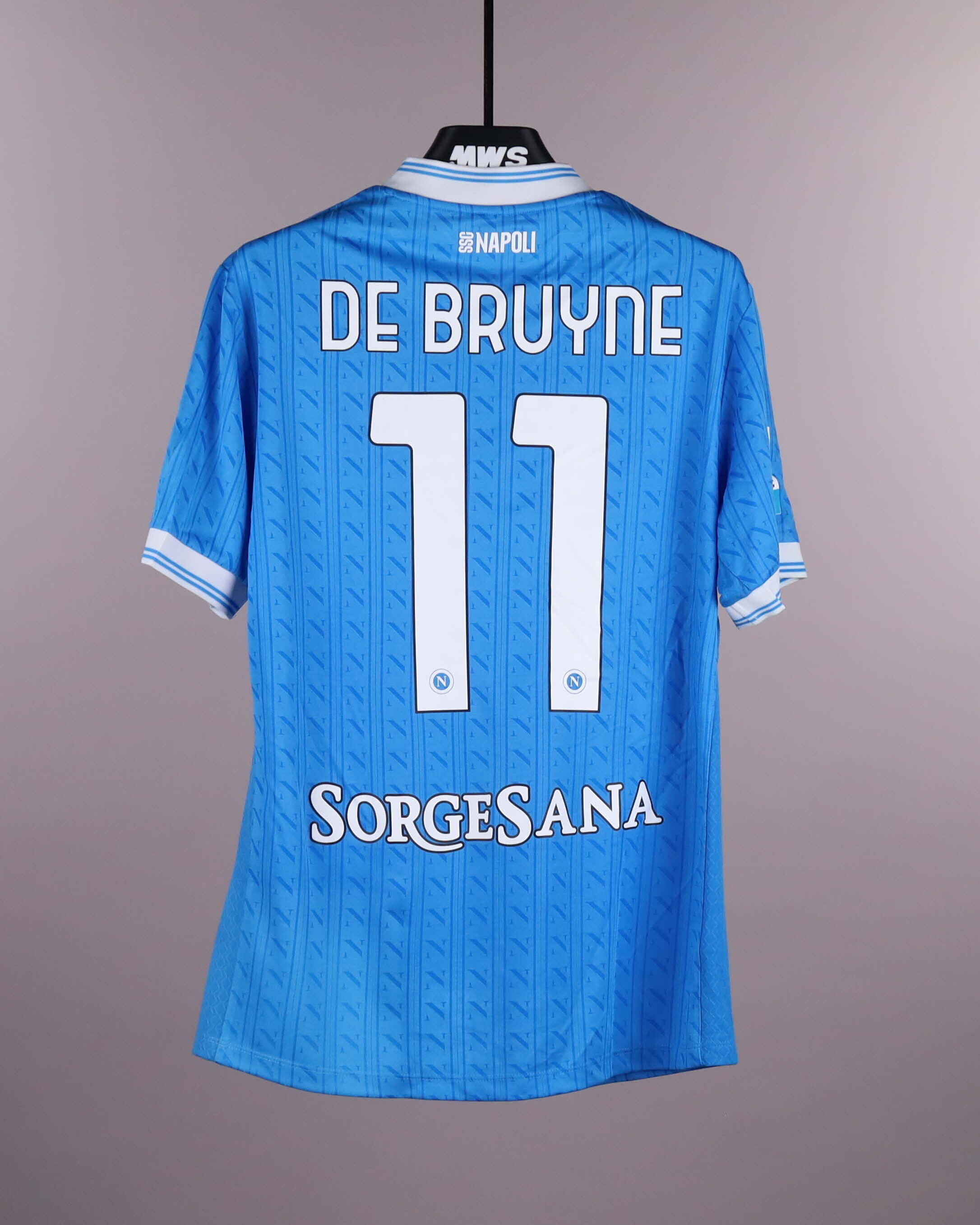 Kevin De Bruyne | SSC Napoli - Udinese Calcio | MatchWornShirt