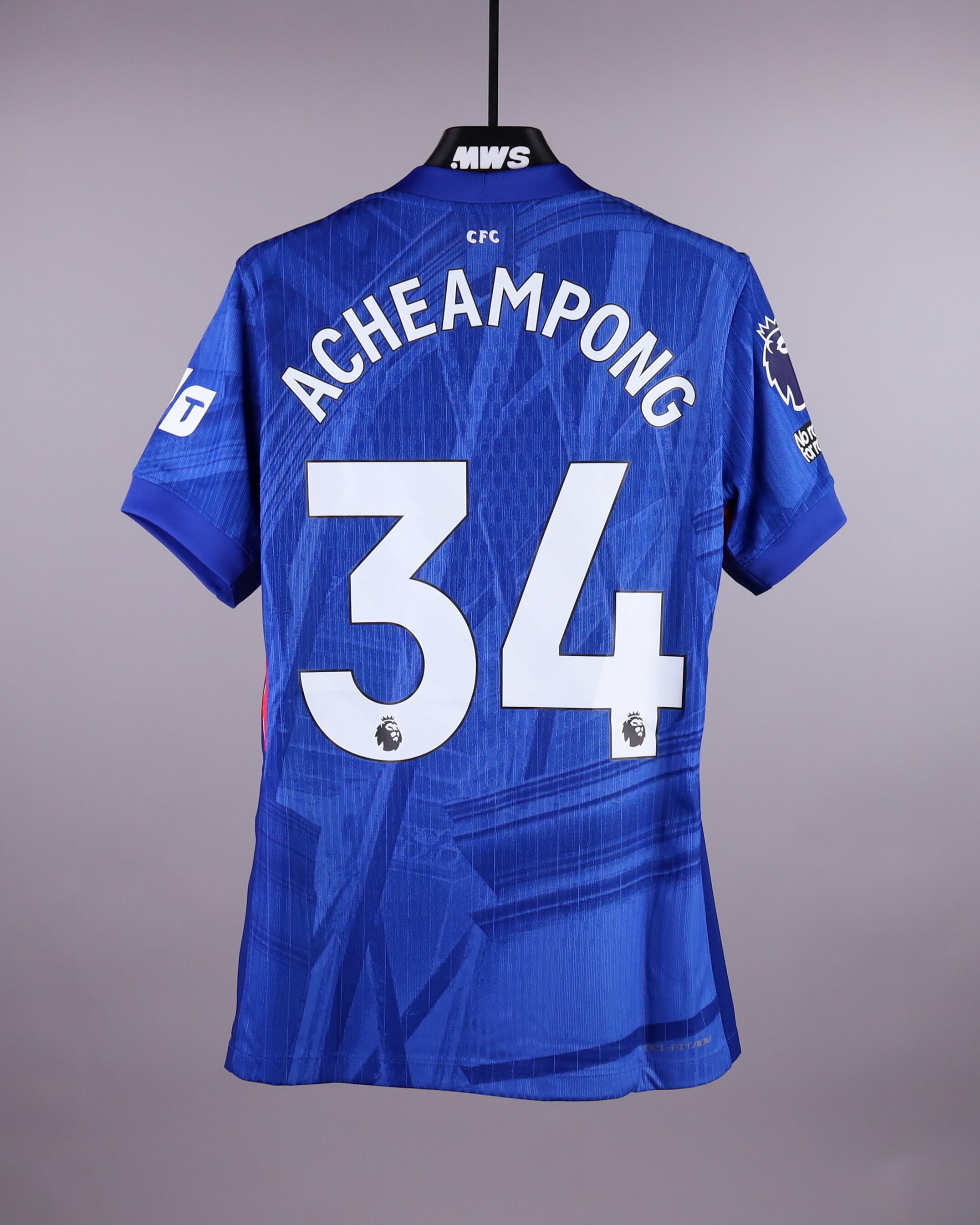 チェルシー ACHEAMPONG 34番 シャツ Joshua Acheampong | Sunderland - Chelsea | MatchWornShirt