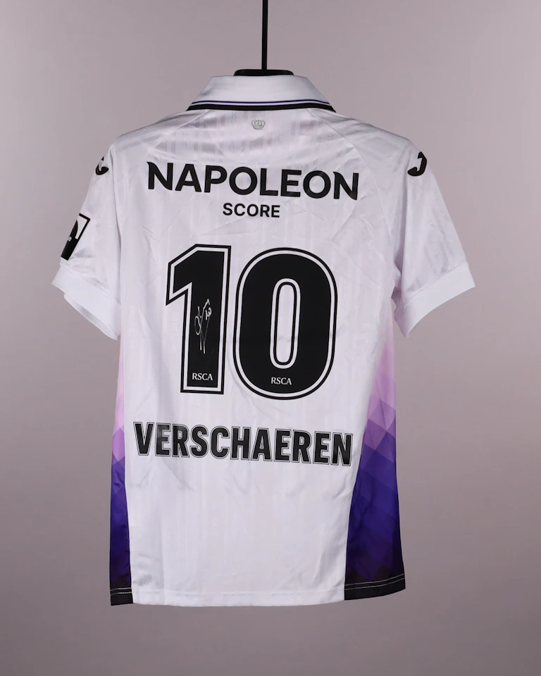 Yari Verschaeren RSC Anderlecht shirt