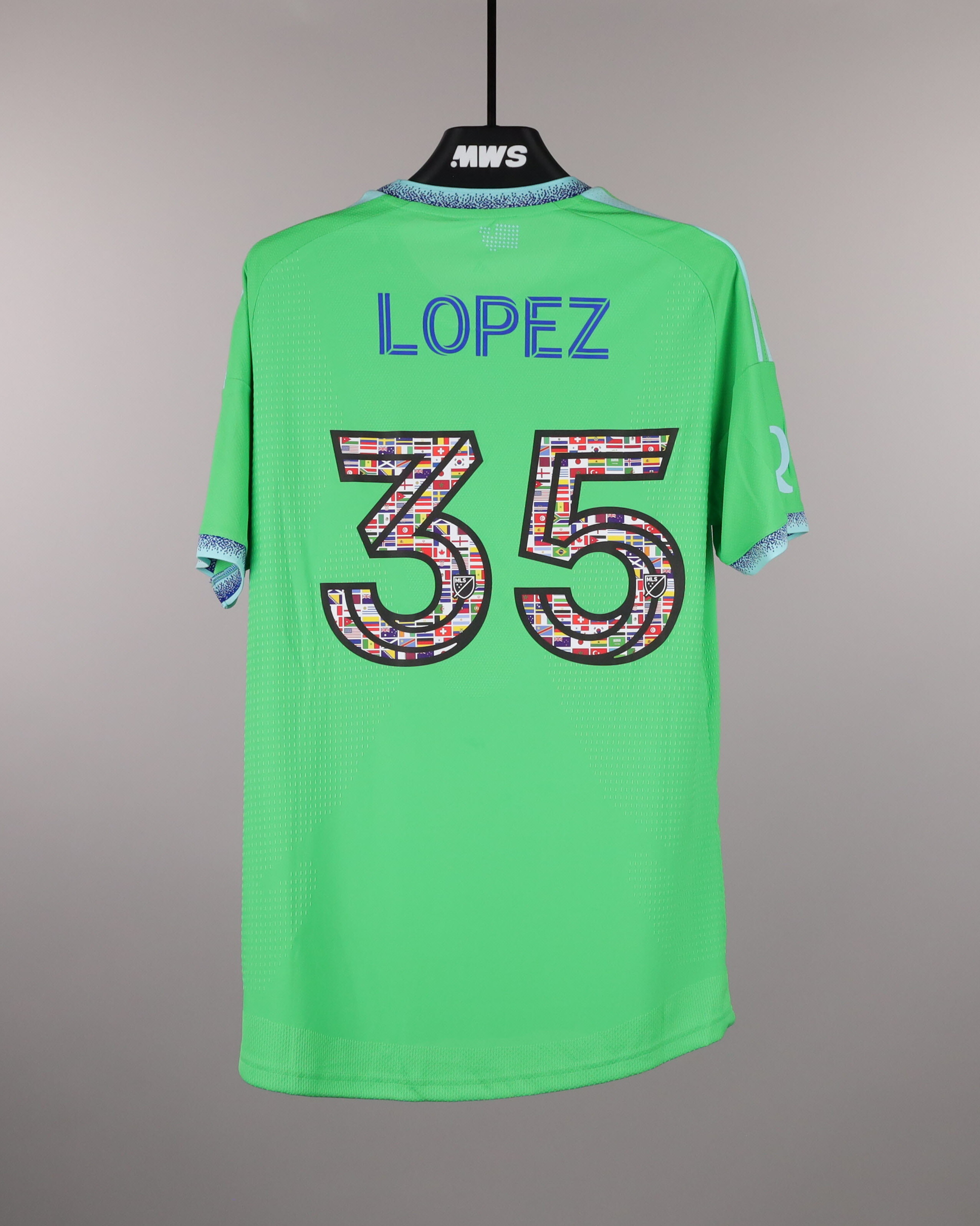 Antino Lopez | Los Angeles FC - Seattle Sounders FC | MatchWornShirt
