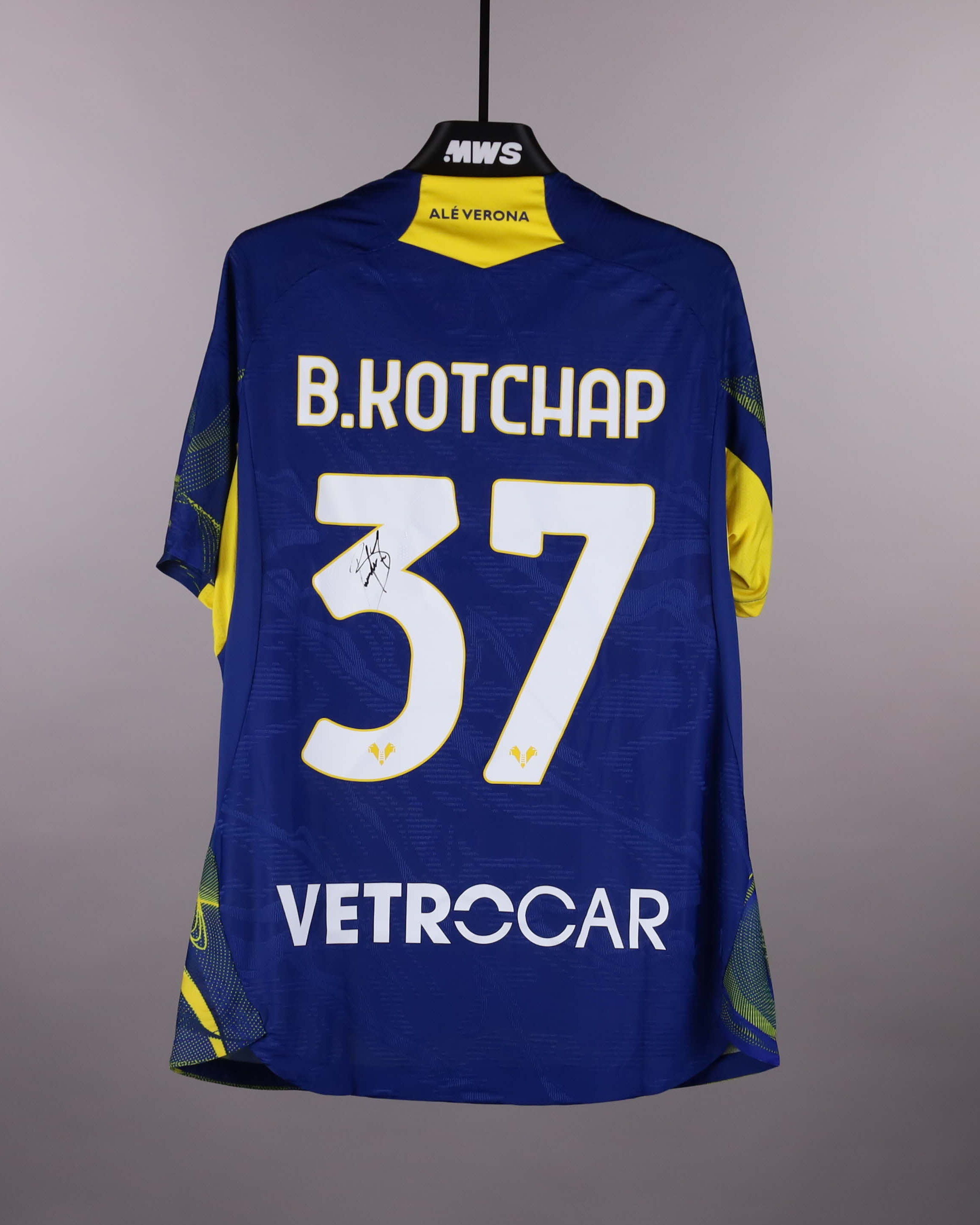 Official Hellas Verona FC Soccer Game-Worn Jerseys Auctions