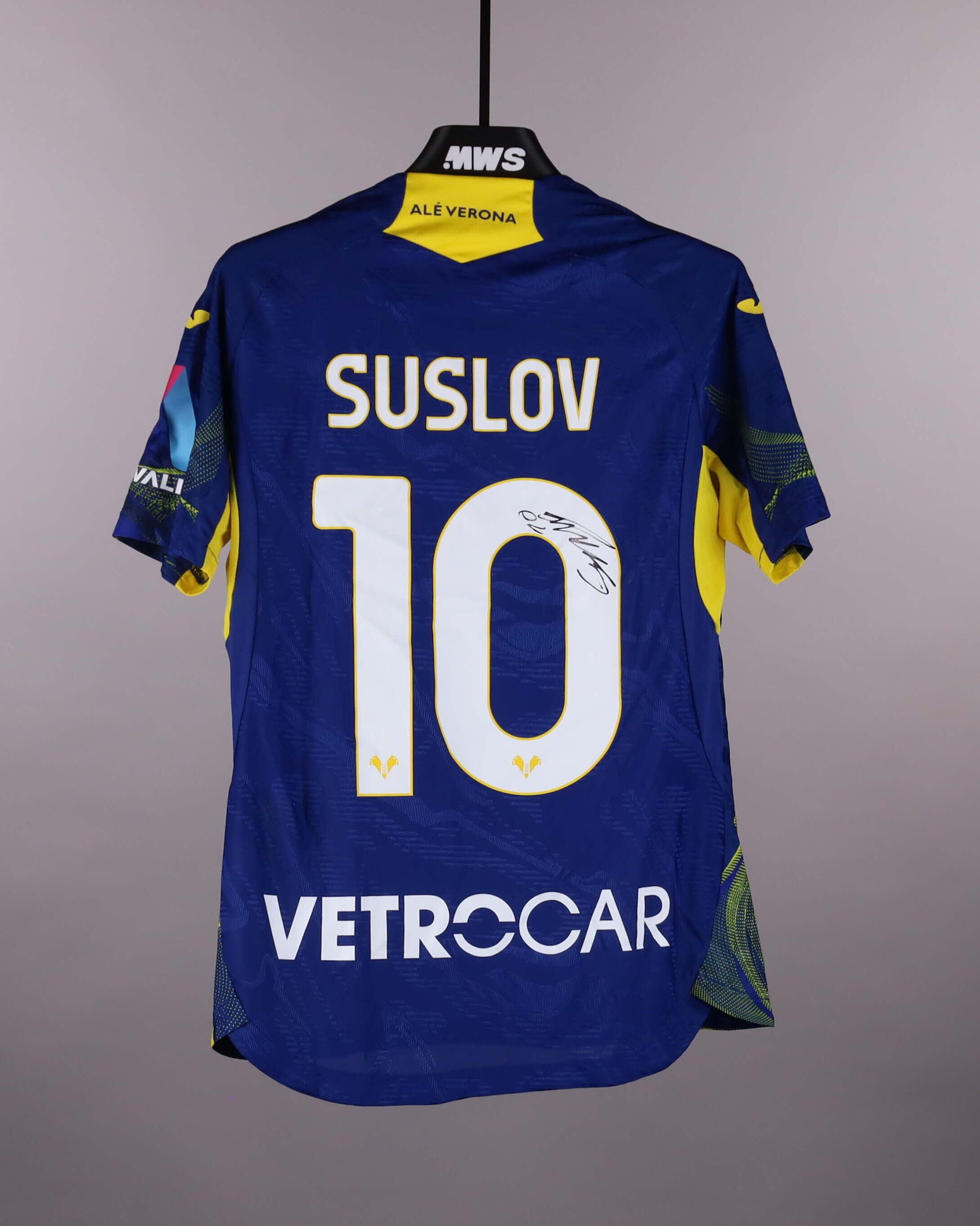 Official Hellas Verona FC Soccer Game-Worn Jerseys Auctions
