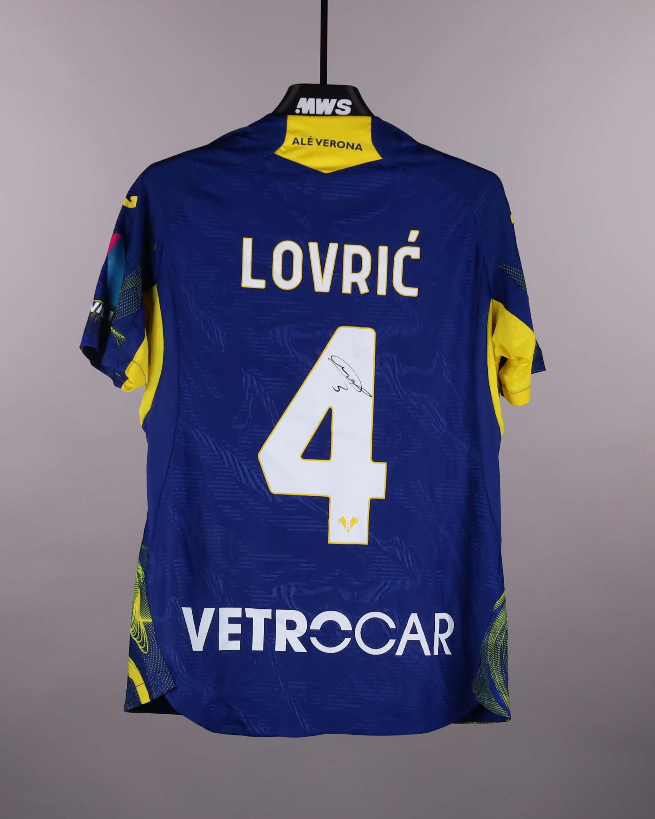 Official Hellas Verona FC Soccer Game-Worn Jerseys Auctions