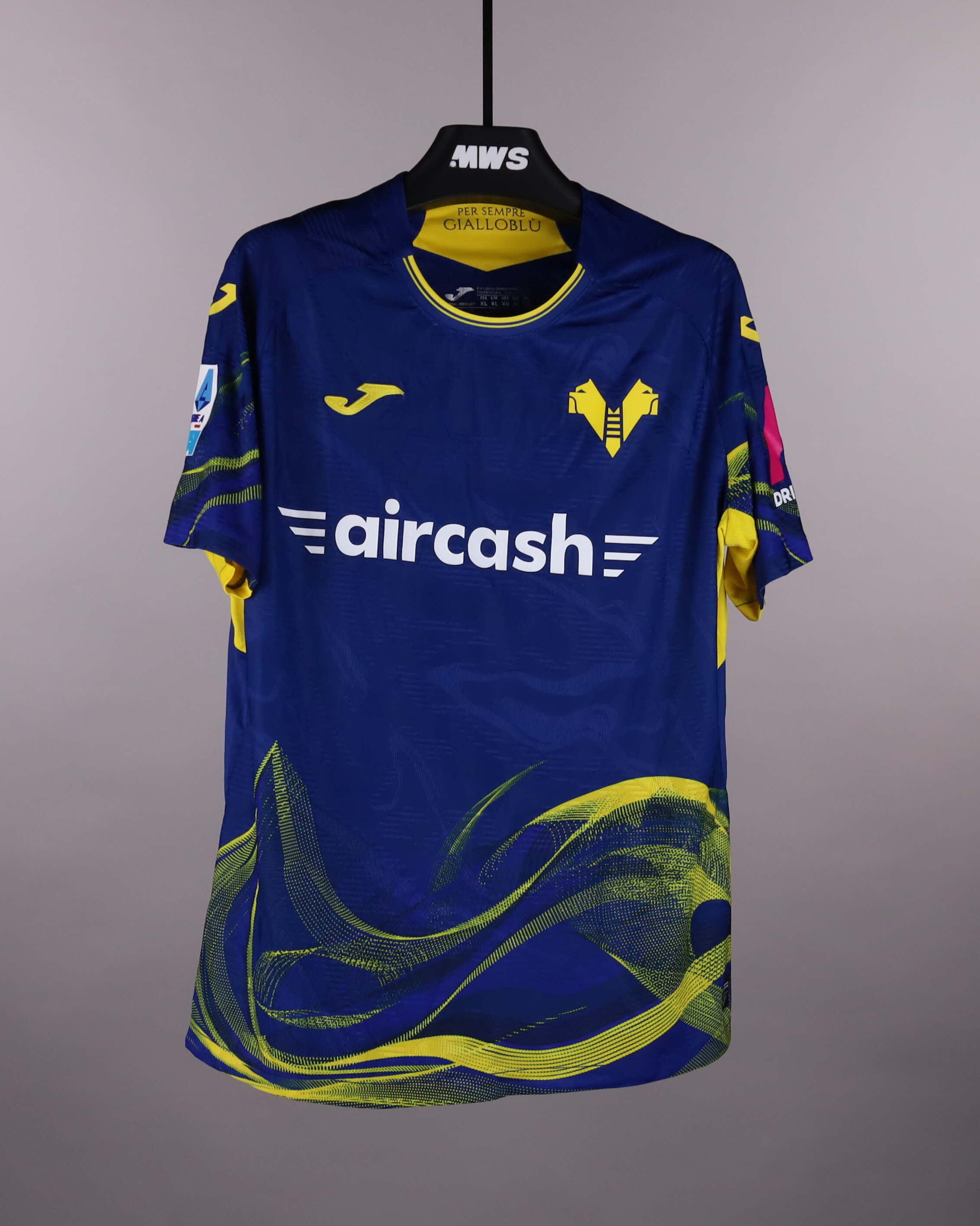 Official Hellas Verona FC Soccer Game-Worn Jerseys Auctions