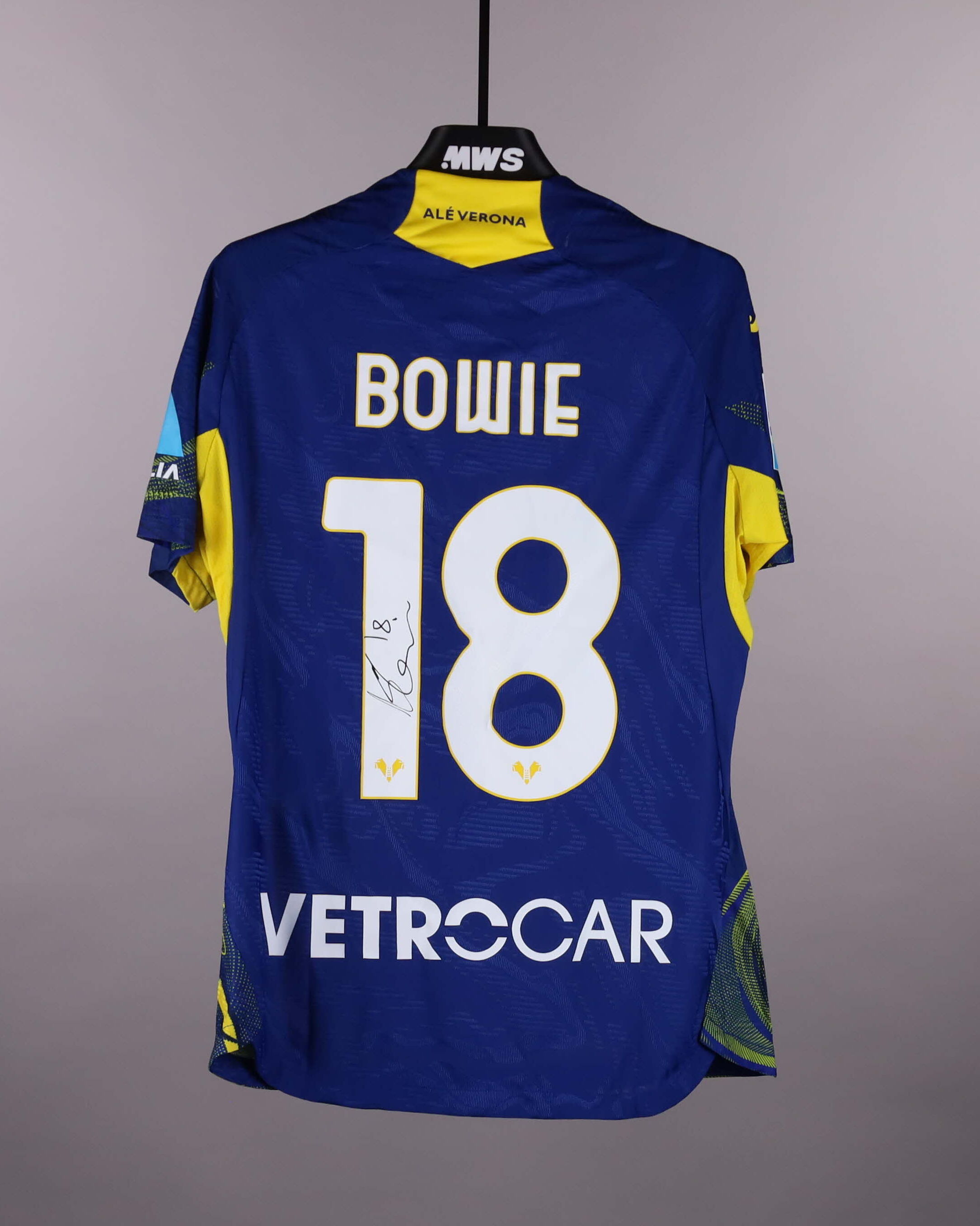 Official Hellas Verona FC Soccer Game-Worn Jerseys Auctions