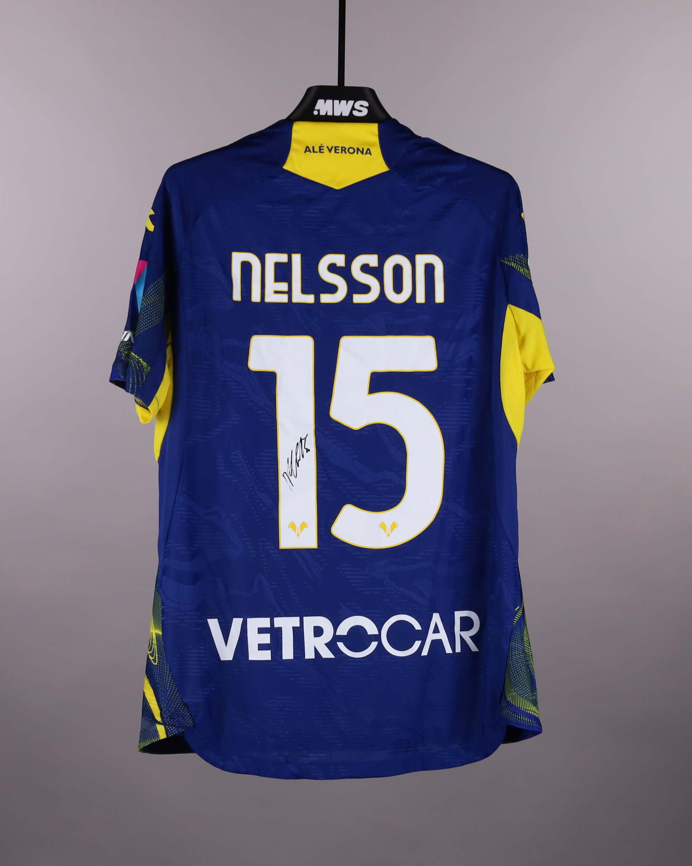 Official Hellas Verona FC Soccer Game-Worn Jerseys Auctions