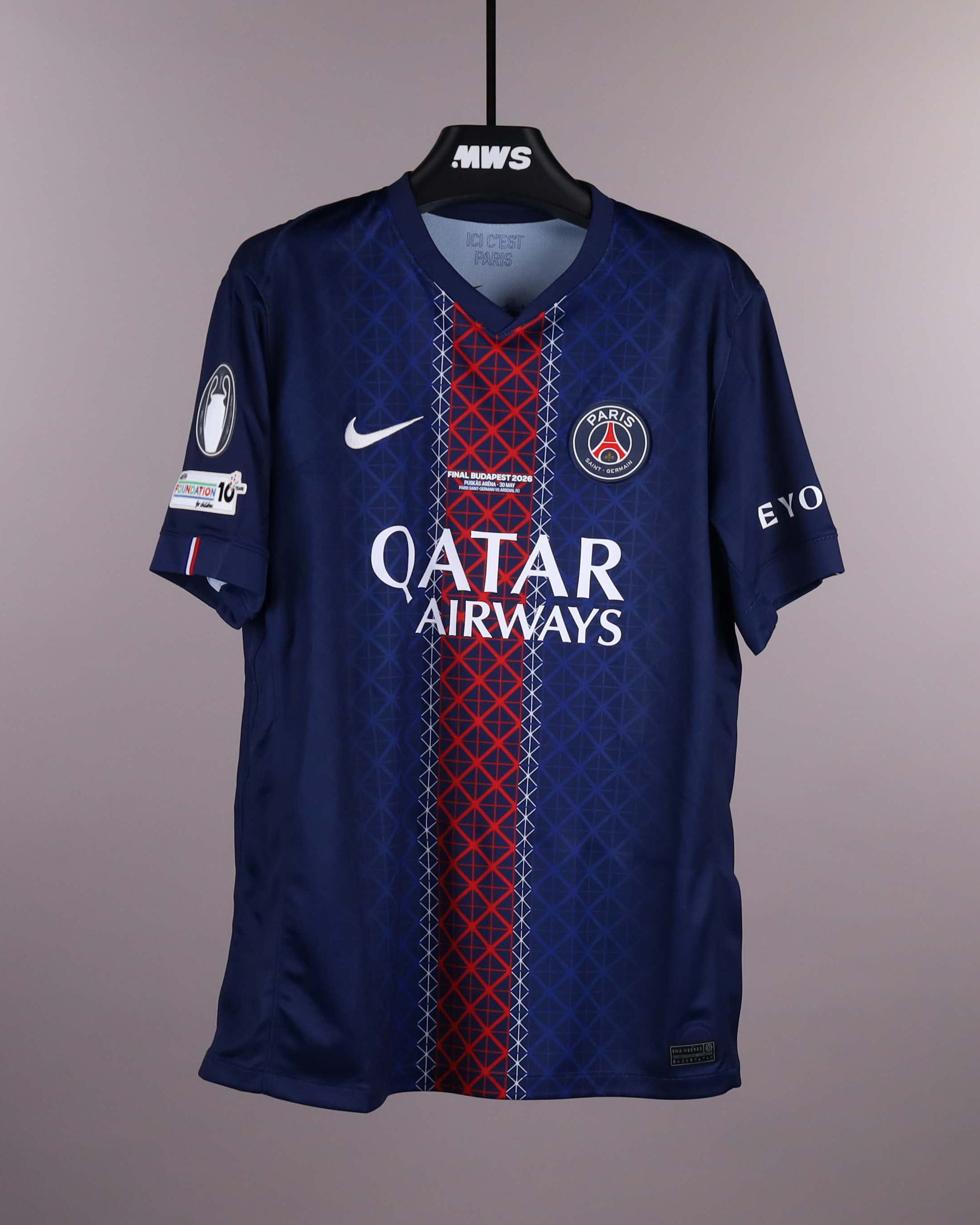 Paris Saint-Germain Jerseys 2025/26 | MatchWornShirt