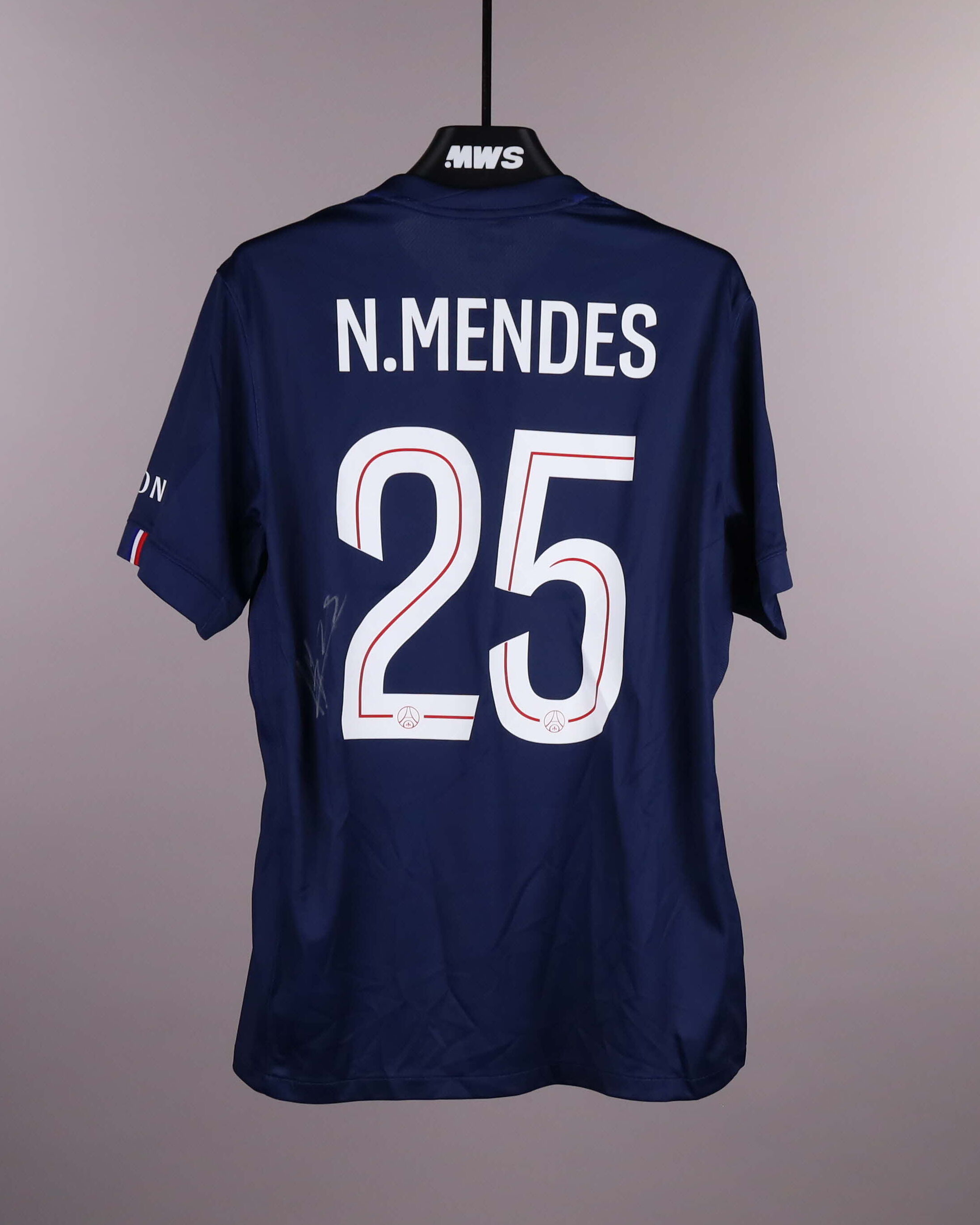 Nuno Mendes Paris Saint-Germain shirt