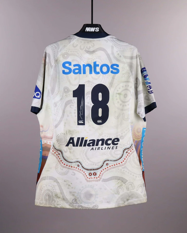 Massimo De Lutiis Queensland Reds shirt