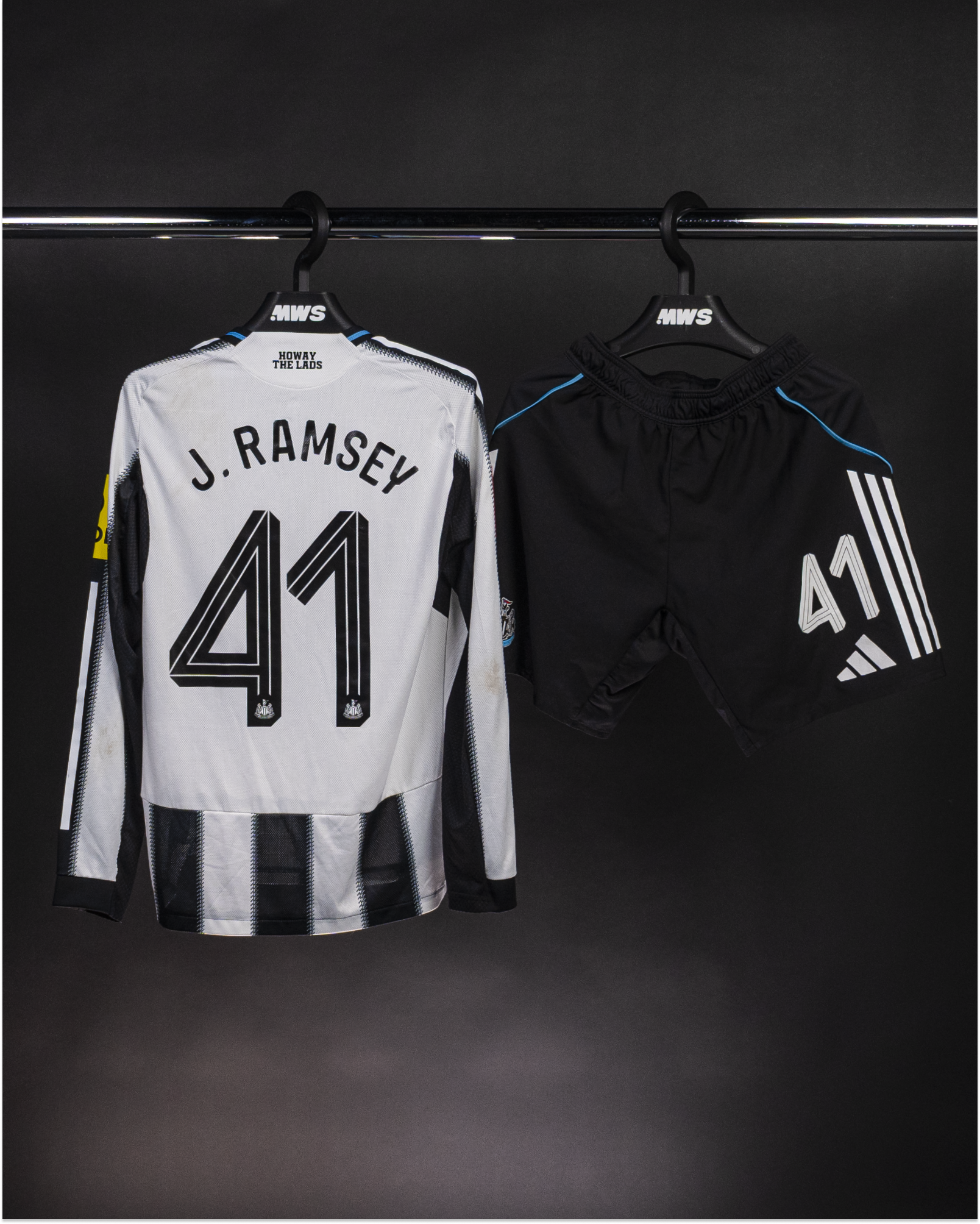 Official Newcastle United Soccer Game-Worn Jerseys Auctions