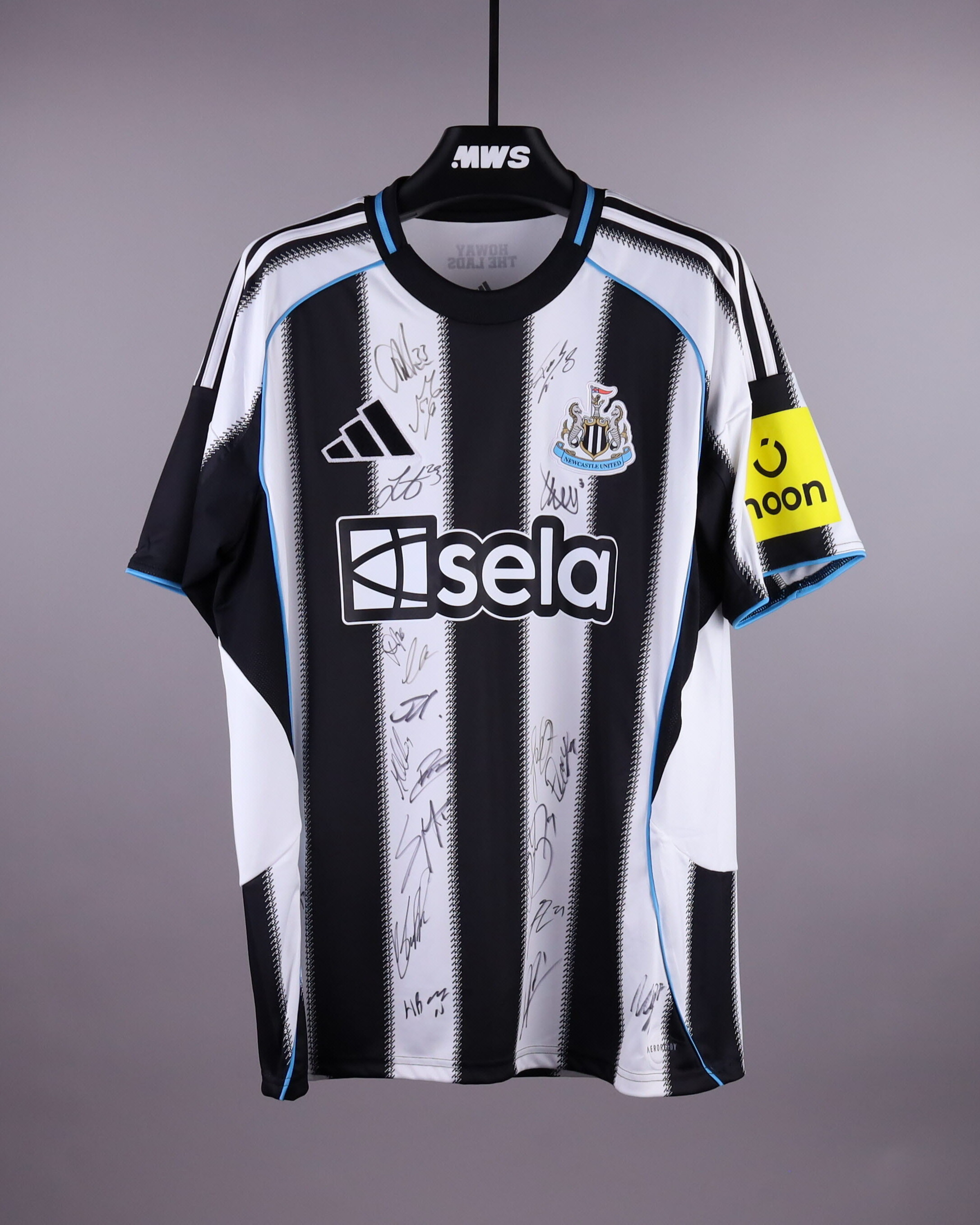 Official Newcastle United Soccer Game-Worn Jerseys Auctions