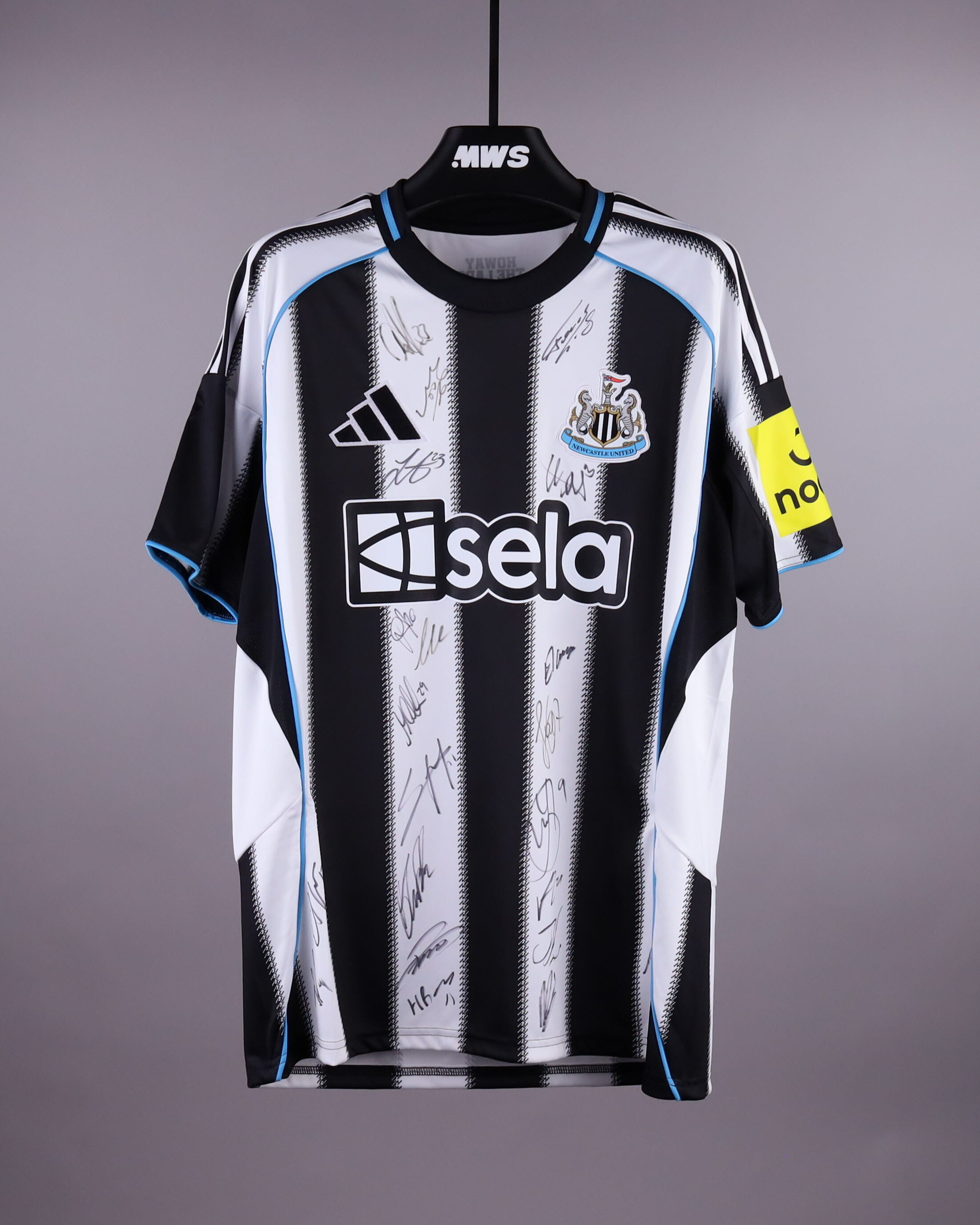 Official Newcastle United Soccer Game-Worn Jerseys Auctions