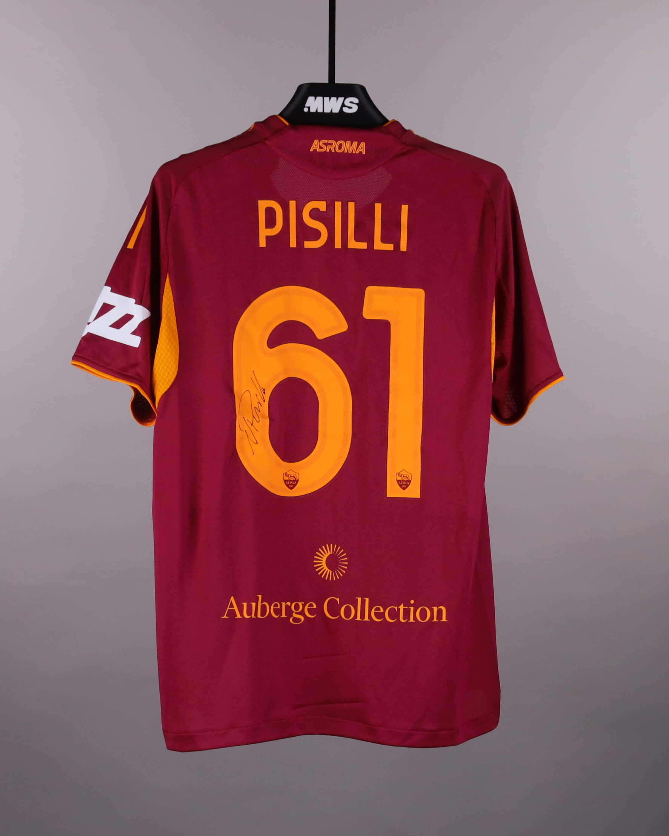 Official AS Roma Soccer Game-Worn Jerseys Auctions - MatchWornShirt