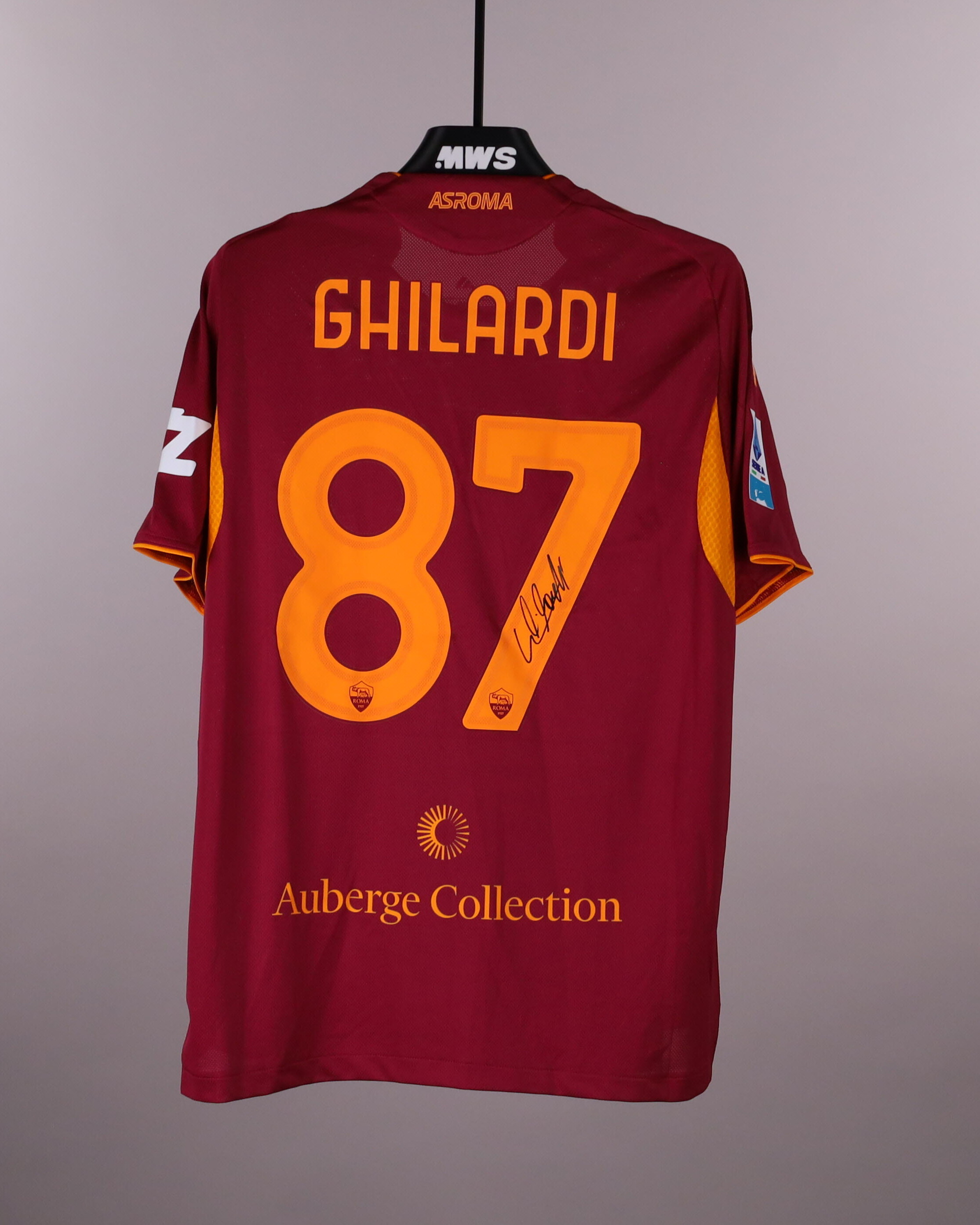 Official AS Roma Football Match-Worn Shirts Auctions - MatchWornShirt
