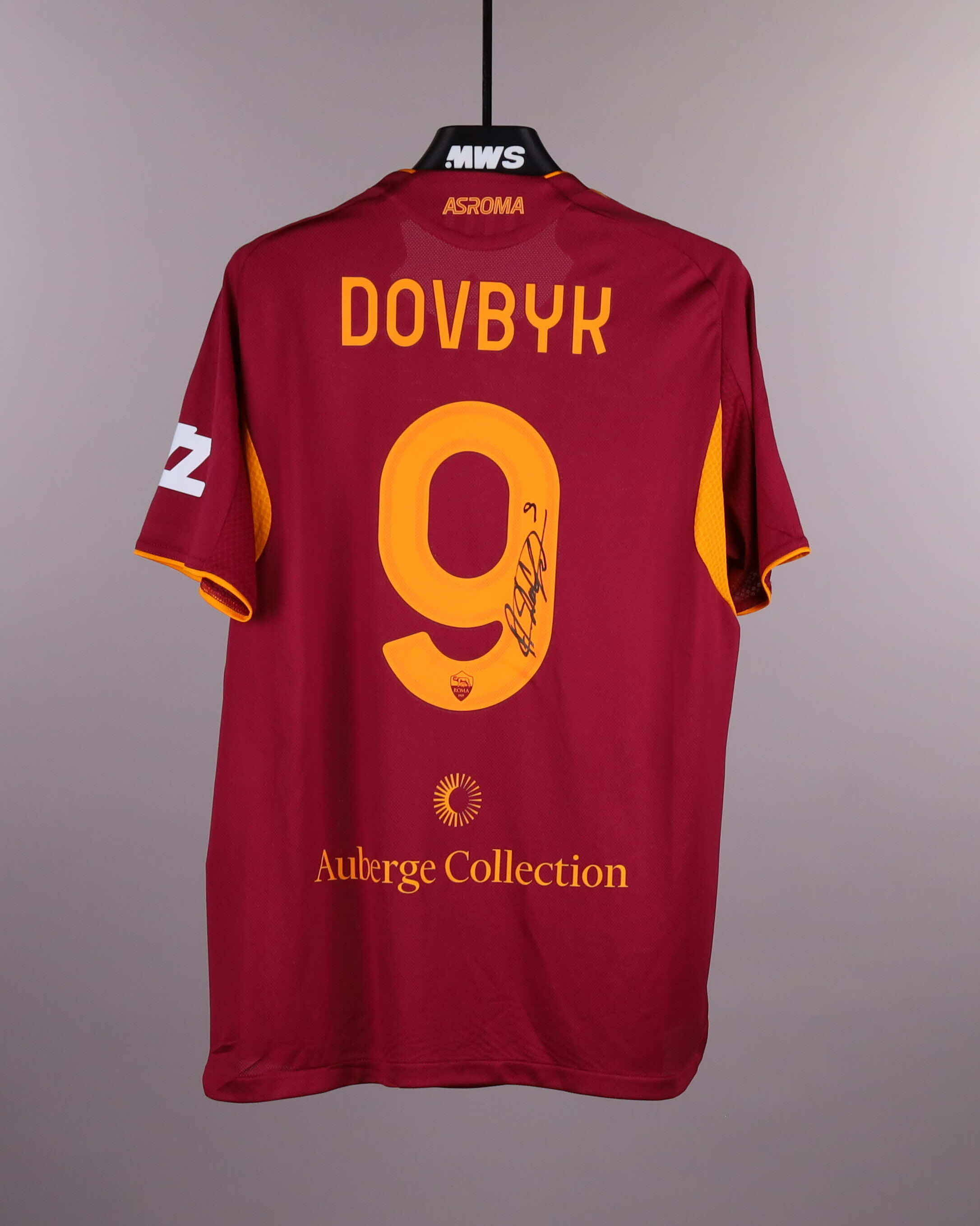 Official AS Roma Soccer Game-Worn Jerseys Auctions - MatchWornShirt