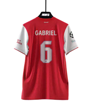 Gabriel Magalhães Arsenal shirt