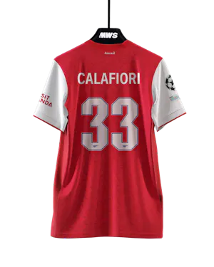Riccardo Calafiori Arsenal shirt