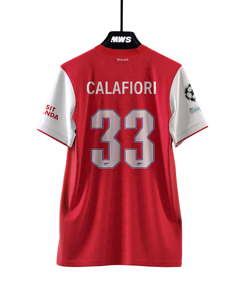 Riccardo Calafiori | MatchWornShirt