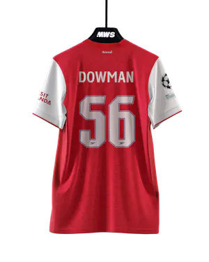 Max Dowman Arsenal shirt