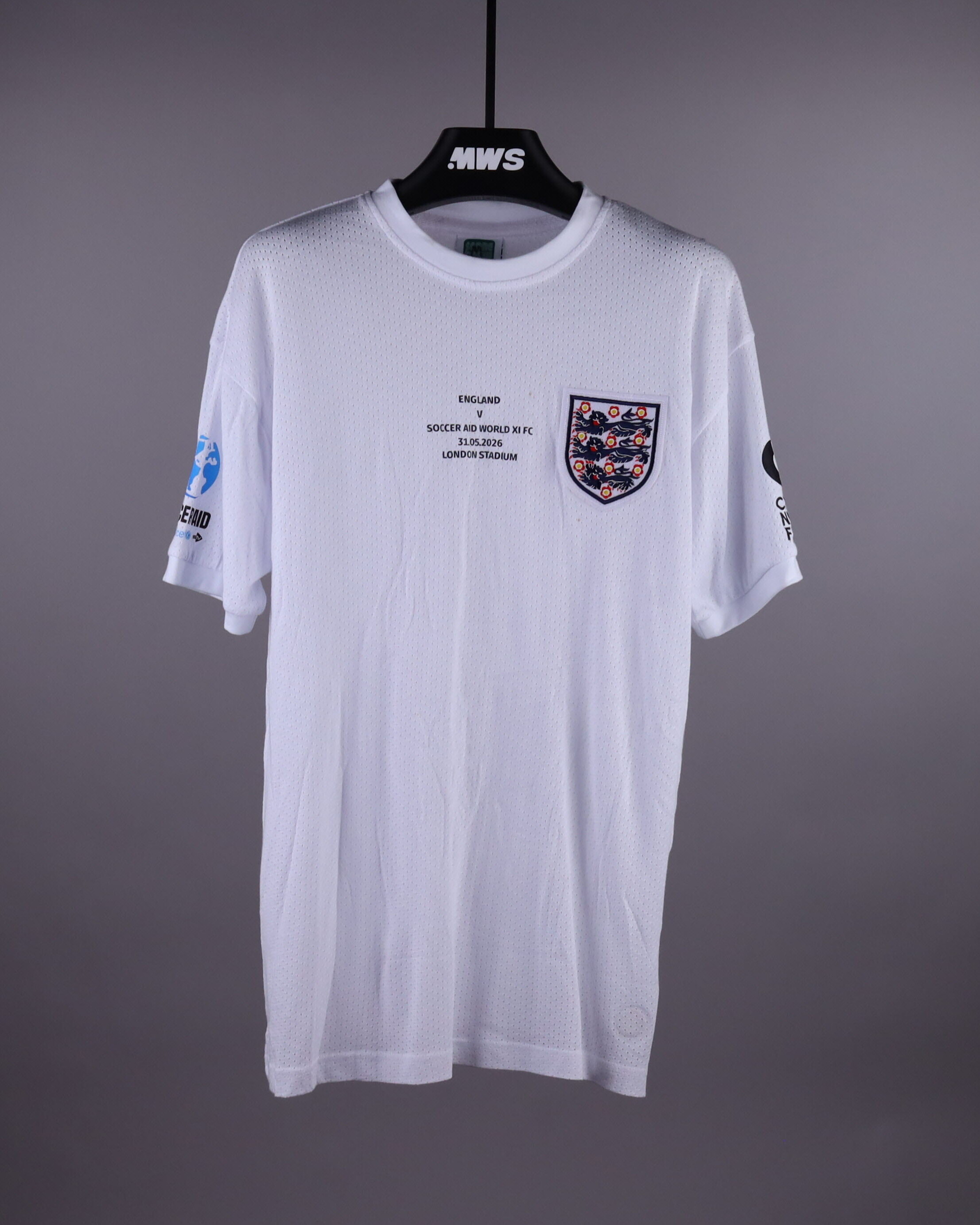 TシャツTSUNAMI SOCCER AID 27/03/'05アンフィールド Tom Hiddleston | MatchWornShirt