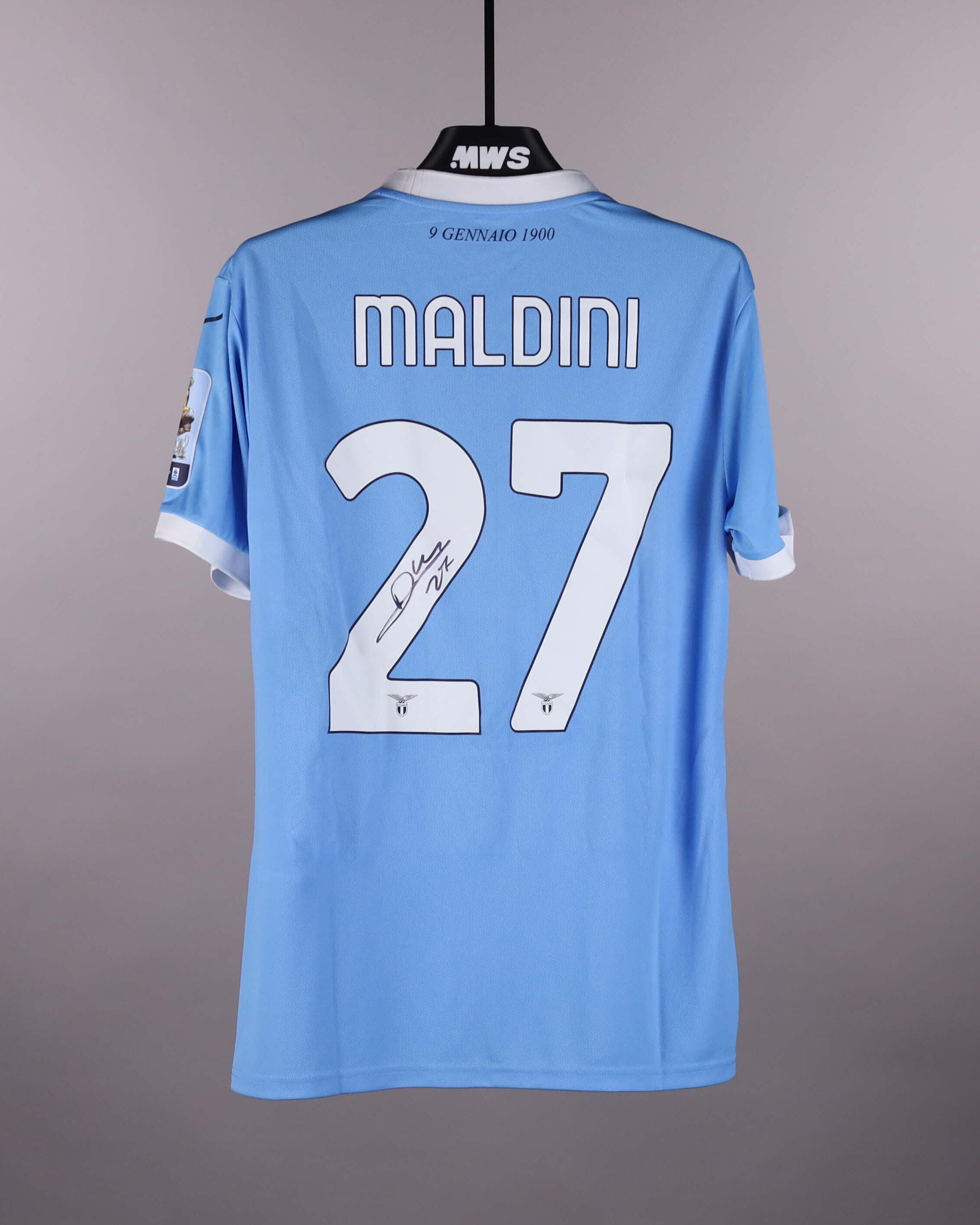 Daniel Maldini | SS Lazio - Pisa SC | MatchWornShirt