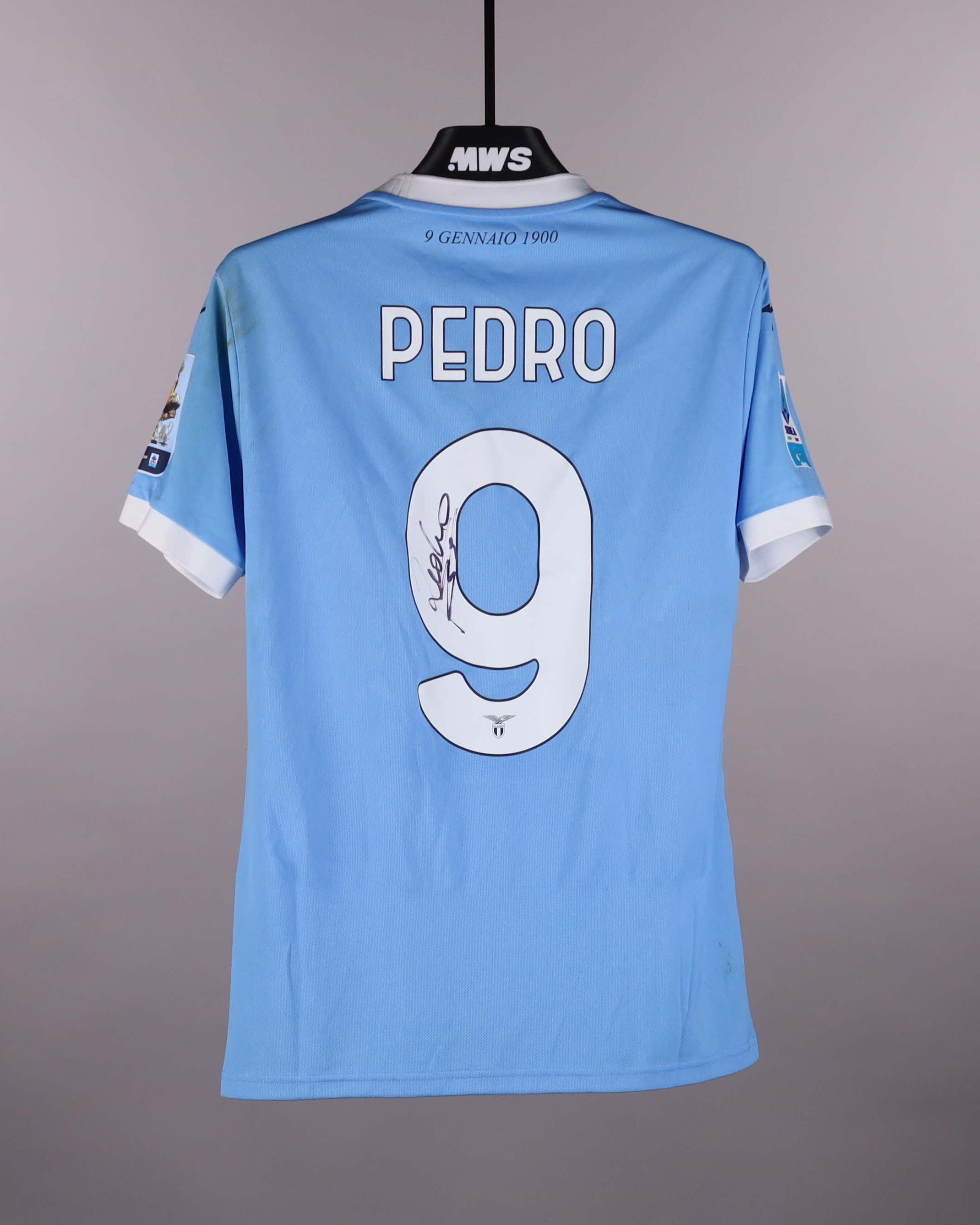 Pedro | SS Lazio - Pisa SC | MatchWornShirt
