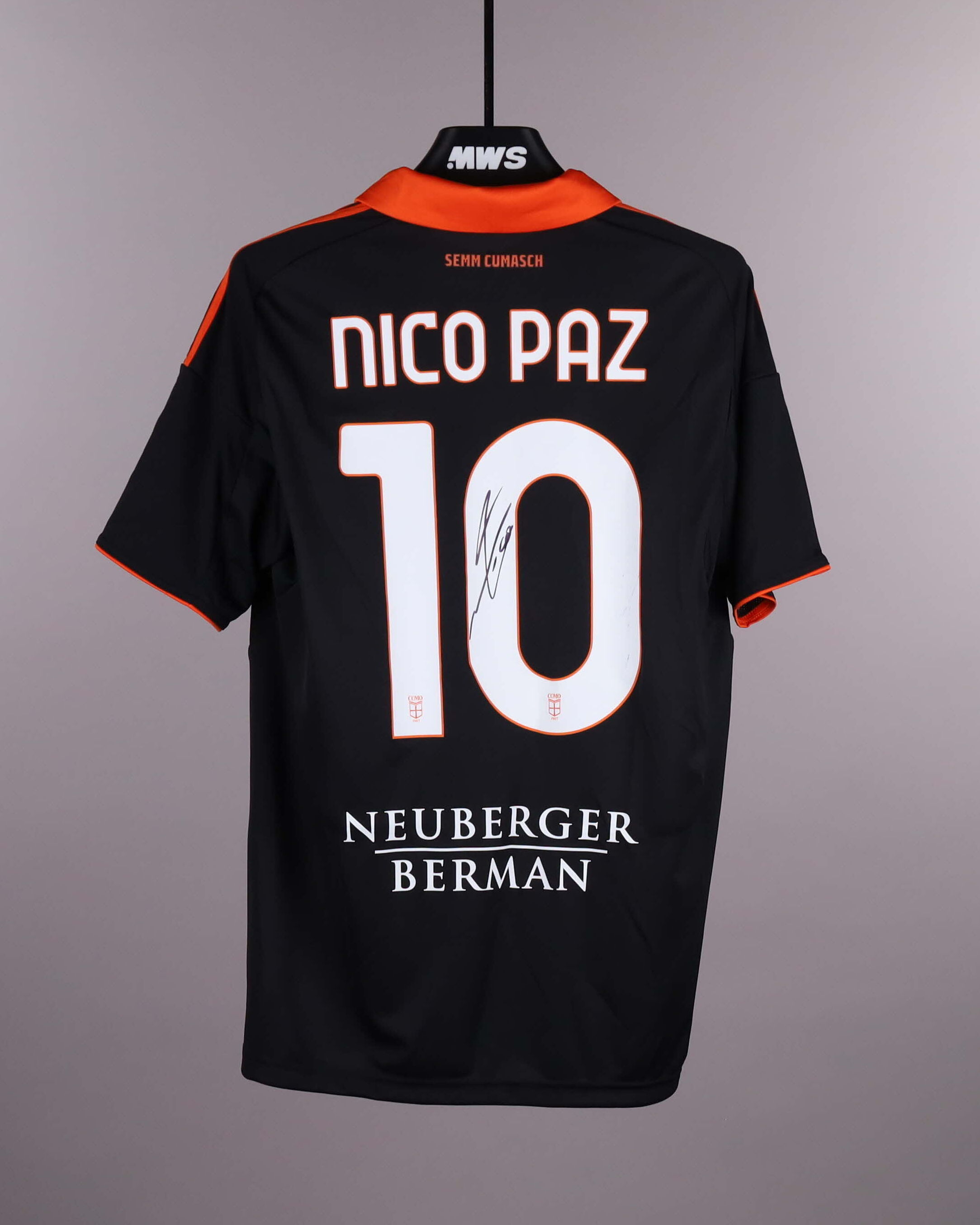 Nico Paz | MatchWornShirt