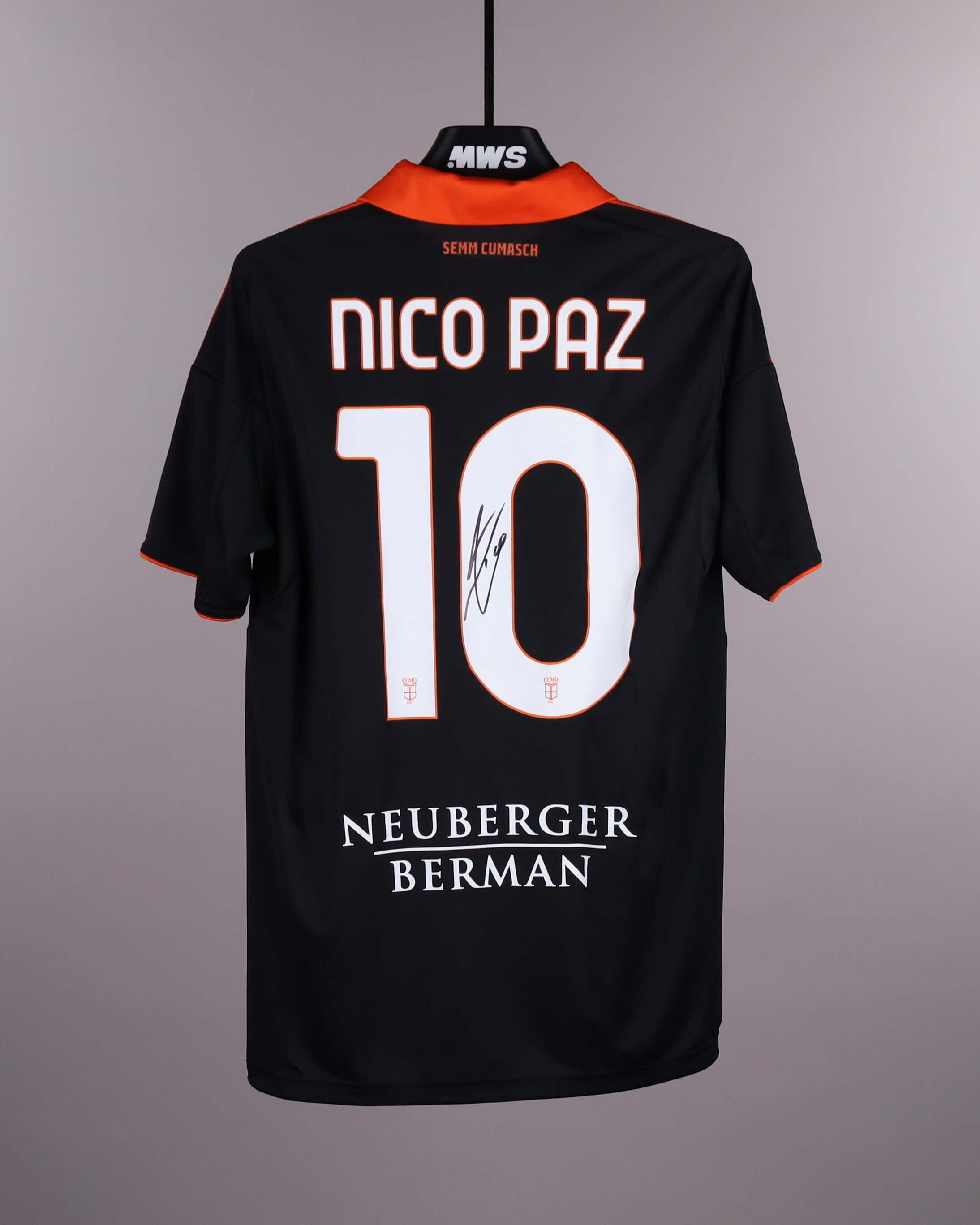 Nico Paz | MatchWornShirt