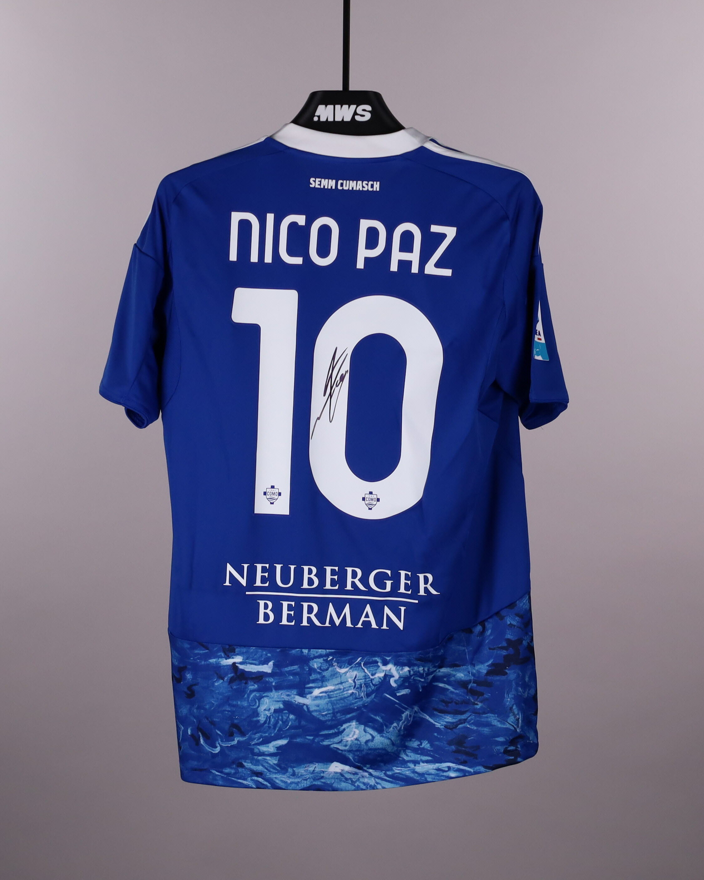 Nico Paz | MatchWornShirt