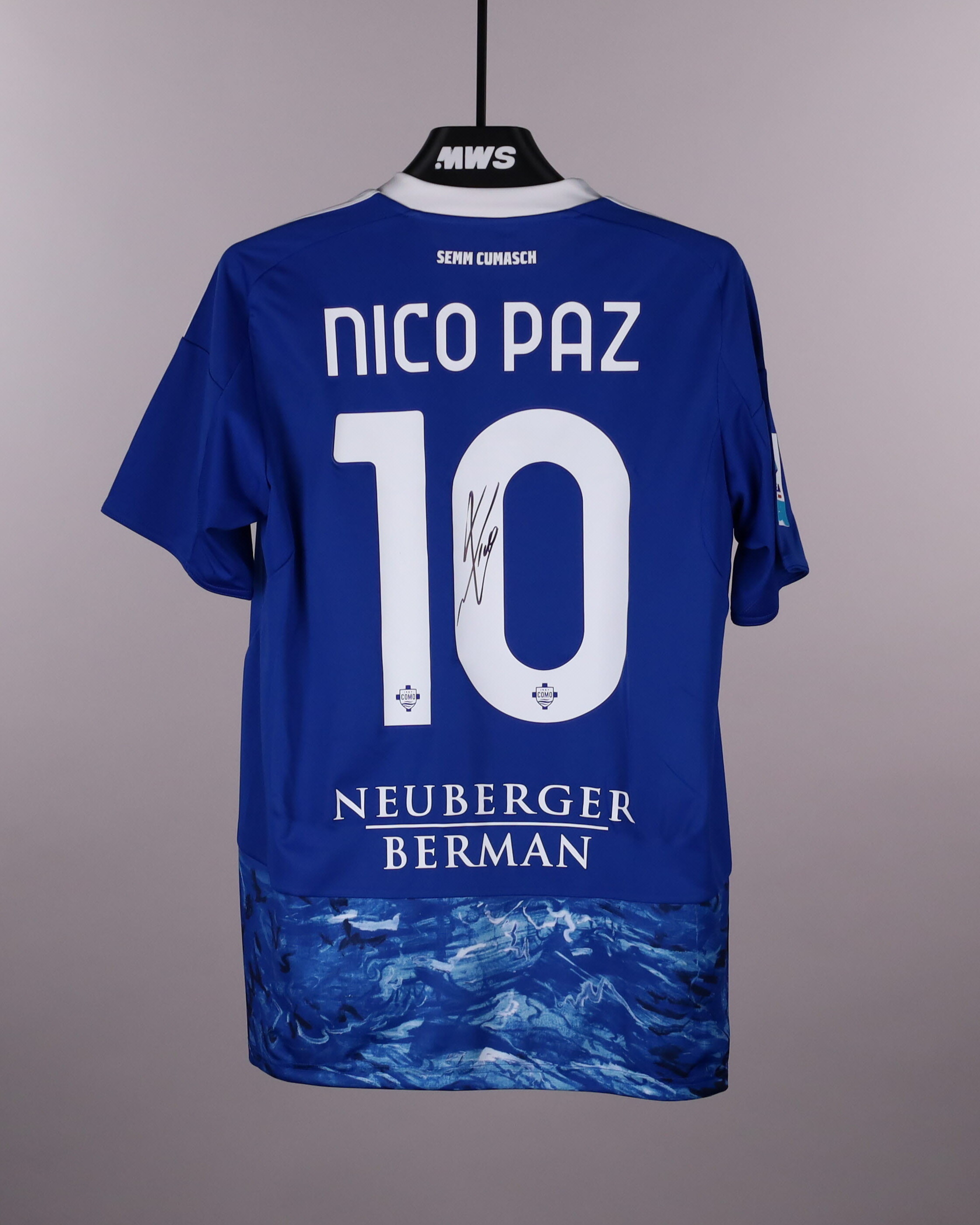 Nico Paz | MatchWornShirt