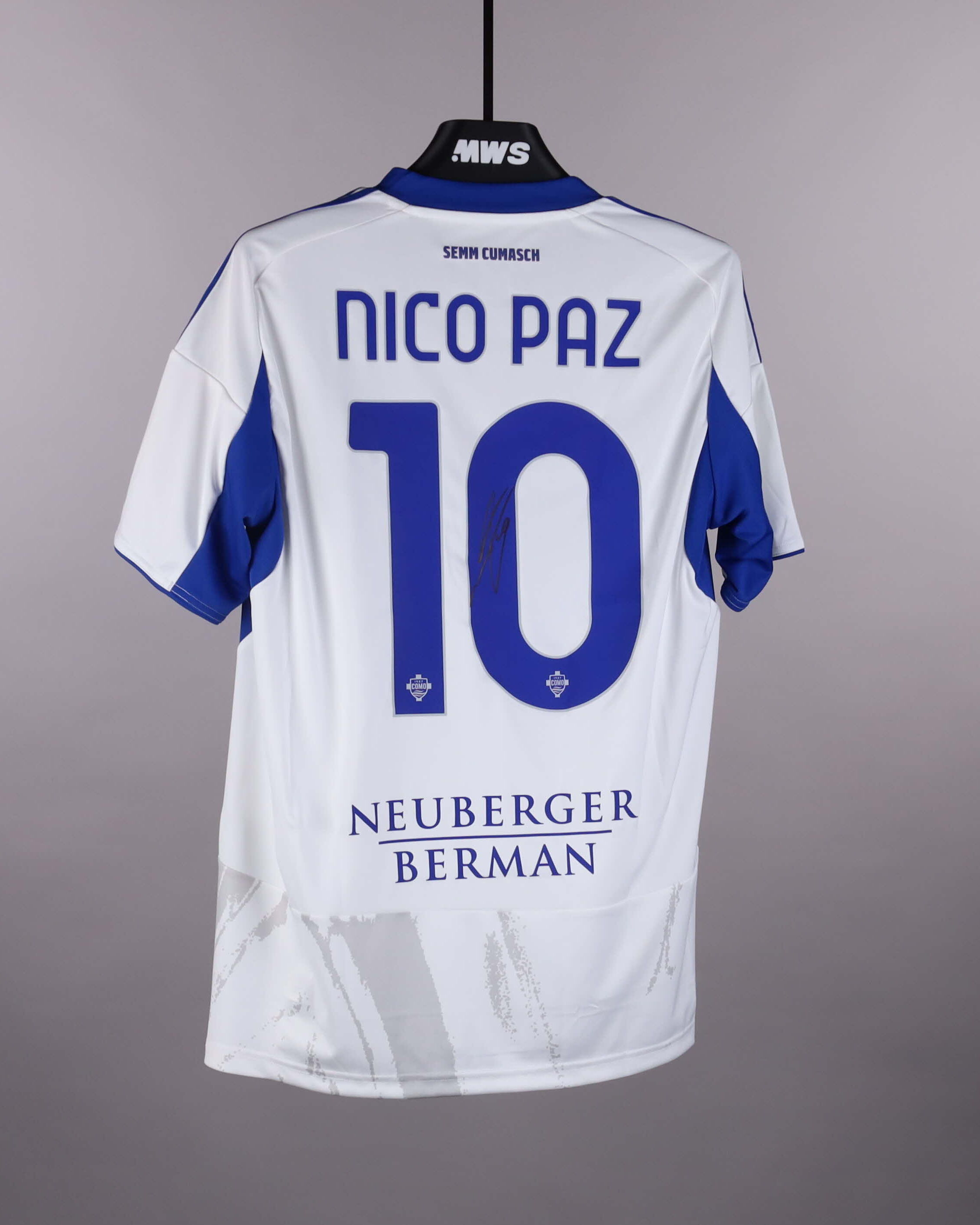 Nico Paz | MatchWornShirt
