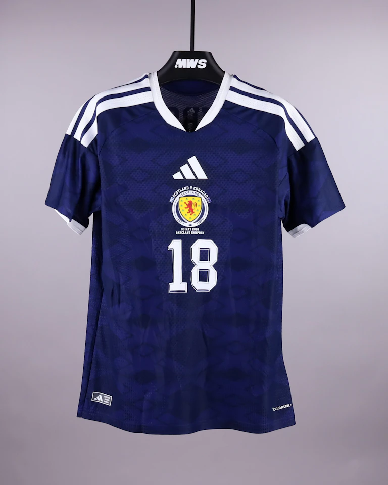 George Hirst Scotland jersey