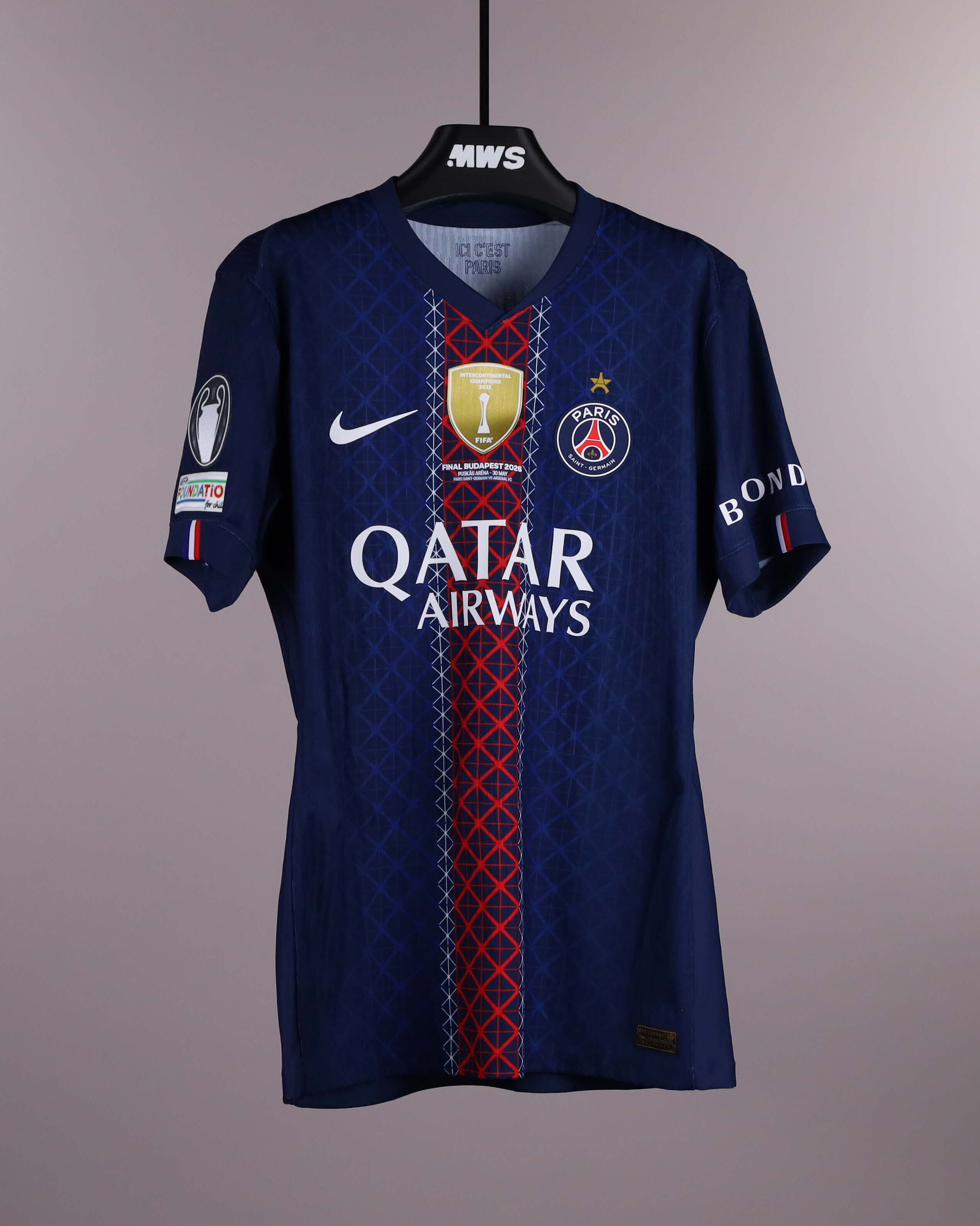 Bradley Barcola | Paris Saint Germain - Arsenal | MWS