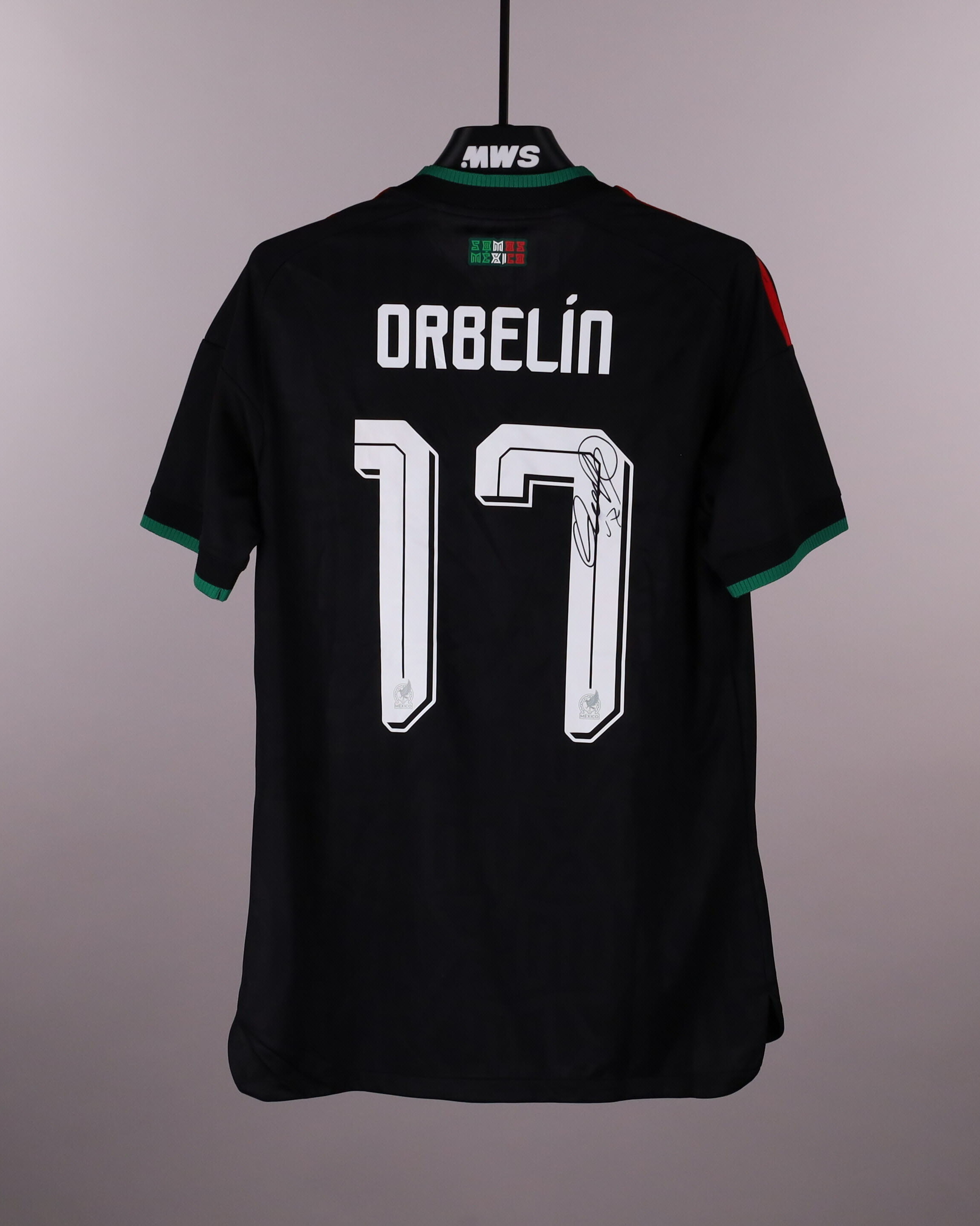 Orbelín Pineda | Mexico - Australia | MatchWornShirt