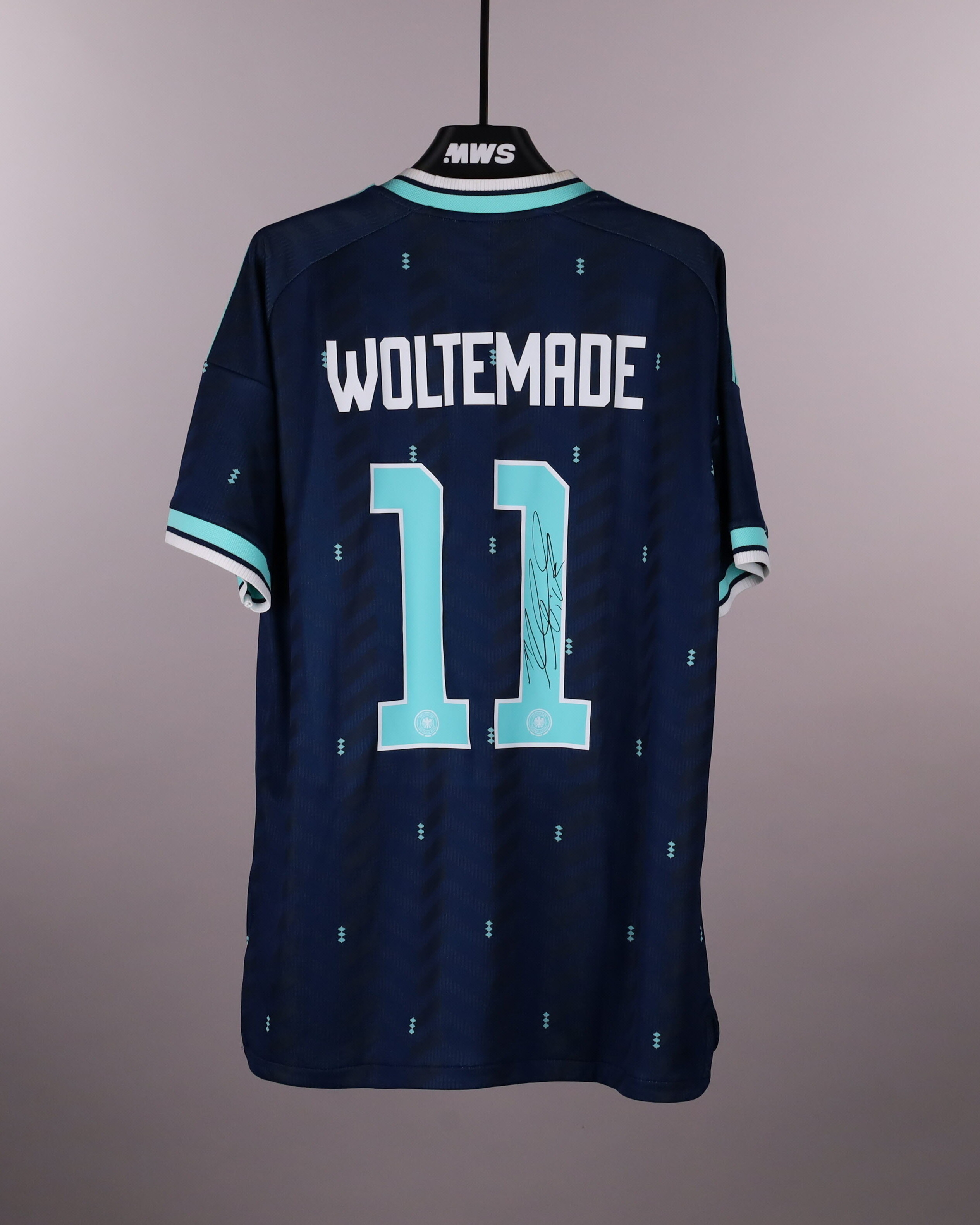 Nick Woltemade | Germany - Finland | MatchWornShirt Nick Woltemade | Germany - Finland | MatchWornShirt
