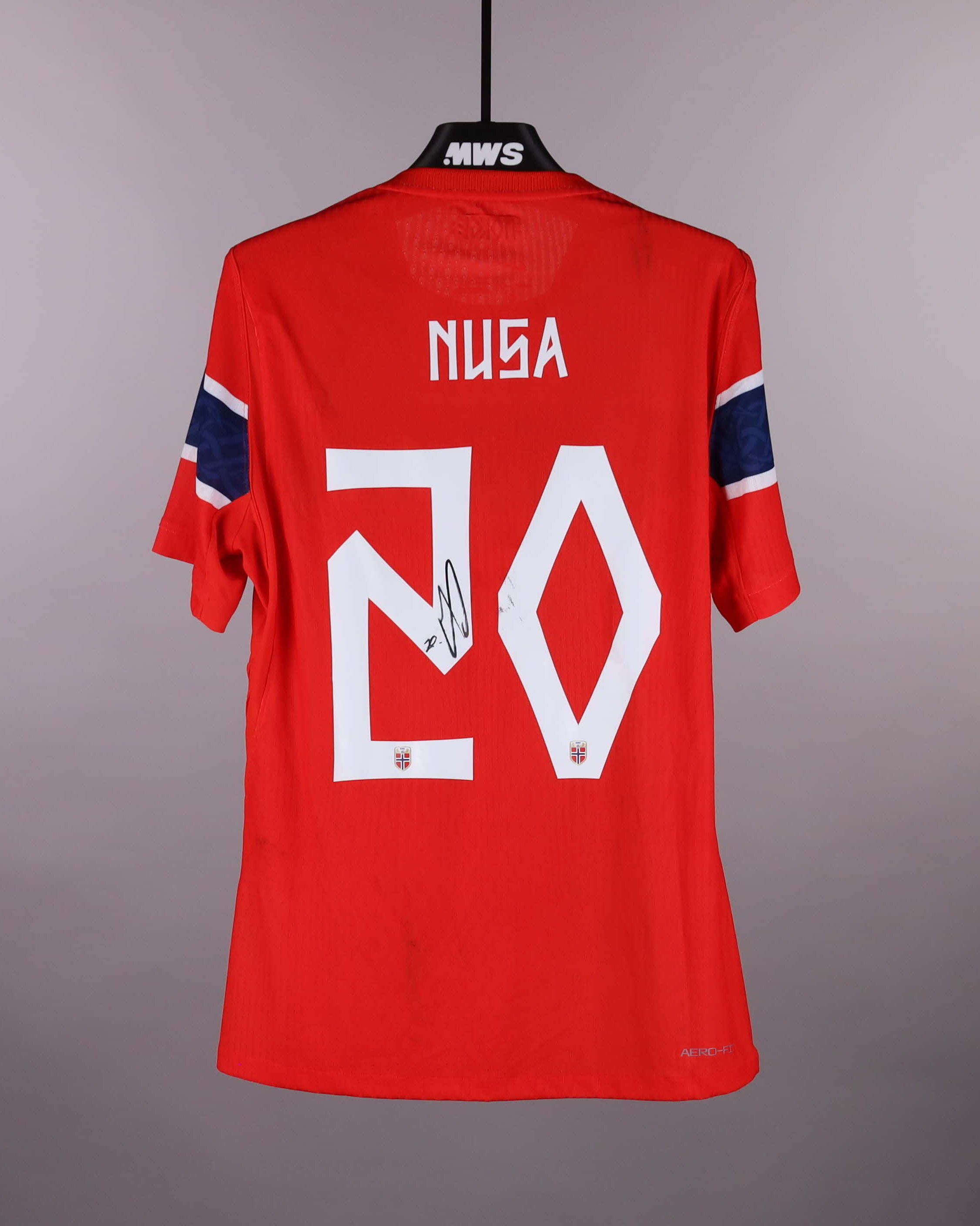 Antonio Nusa | Norway - Sweden | MatchWornShirt