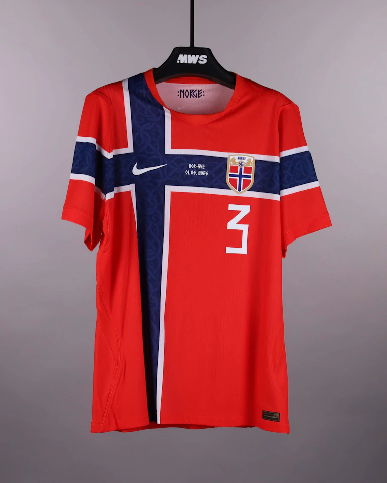 Kristoffer Vassbakk Ajer Norway camisa.