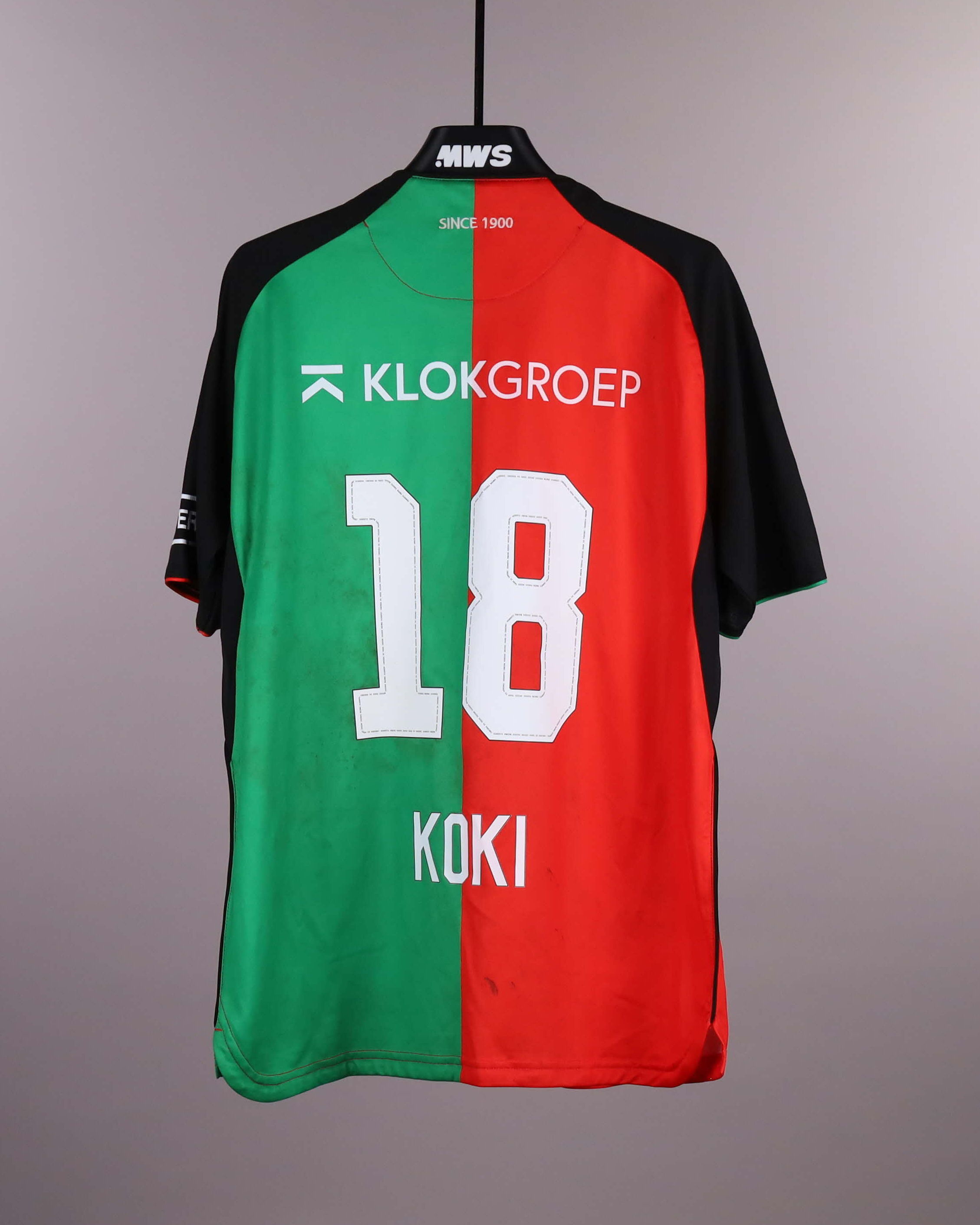 Official N.E.C. Soccer Game-Worn Jerseys Auctions - MatchWornShirt