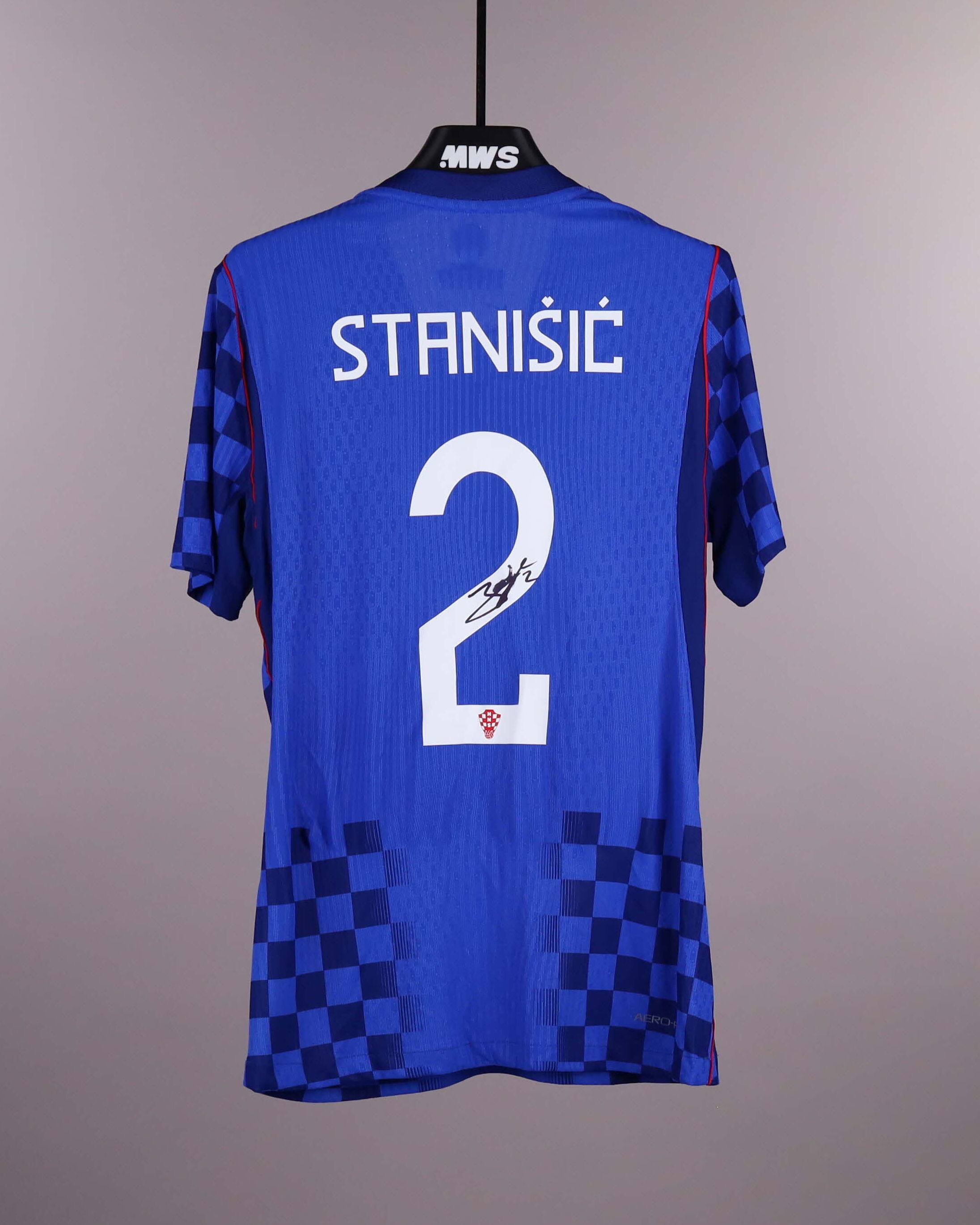 Josip Stanišić | Croatia - Belgium | MatchWornShirt