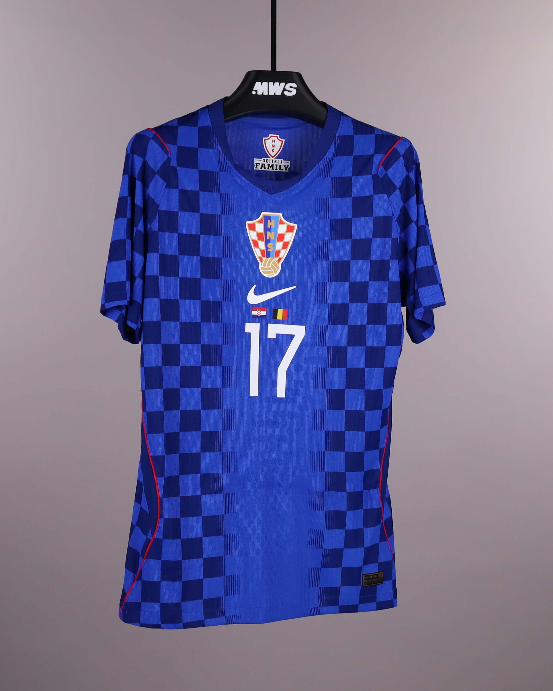 Petar Sučić | Croatia - Belgium | MatchWornShirt
